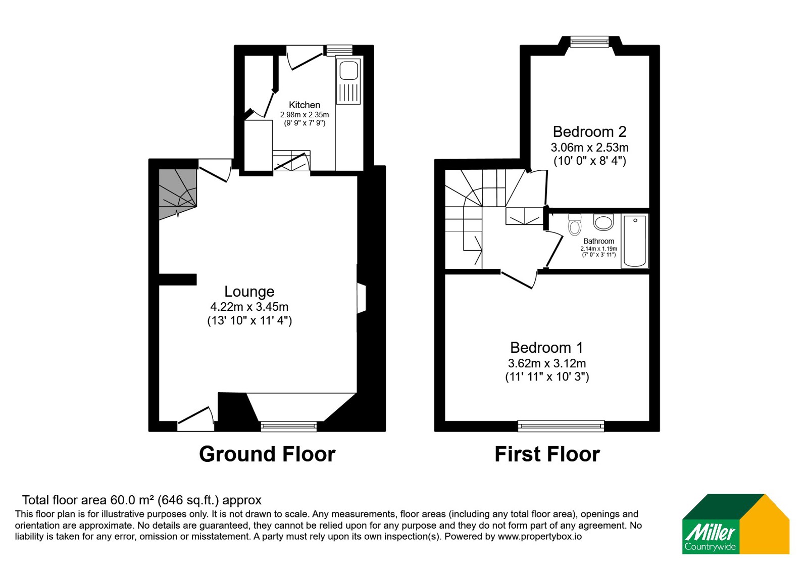 13, High Street, Cornwall floorplan
