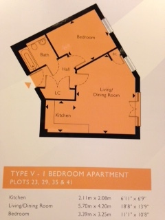 1 Bedrooms Flat to rent in Honington Mews, Farnborough GU14