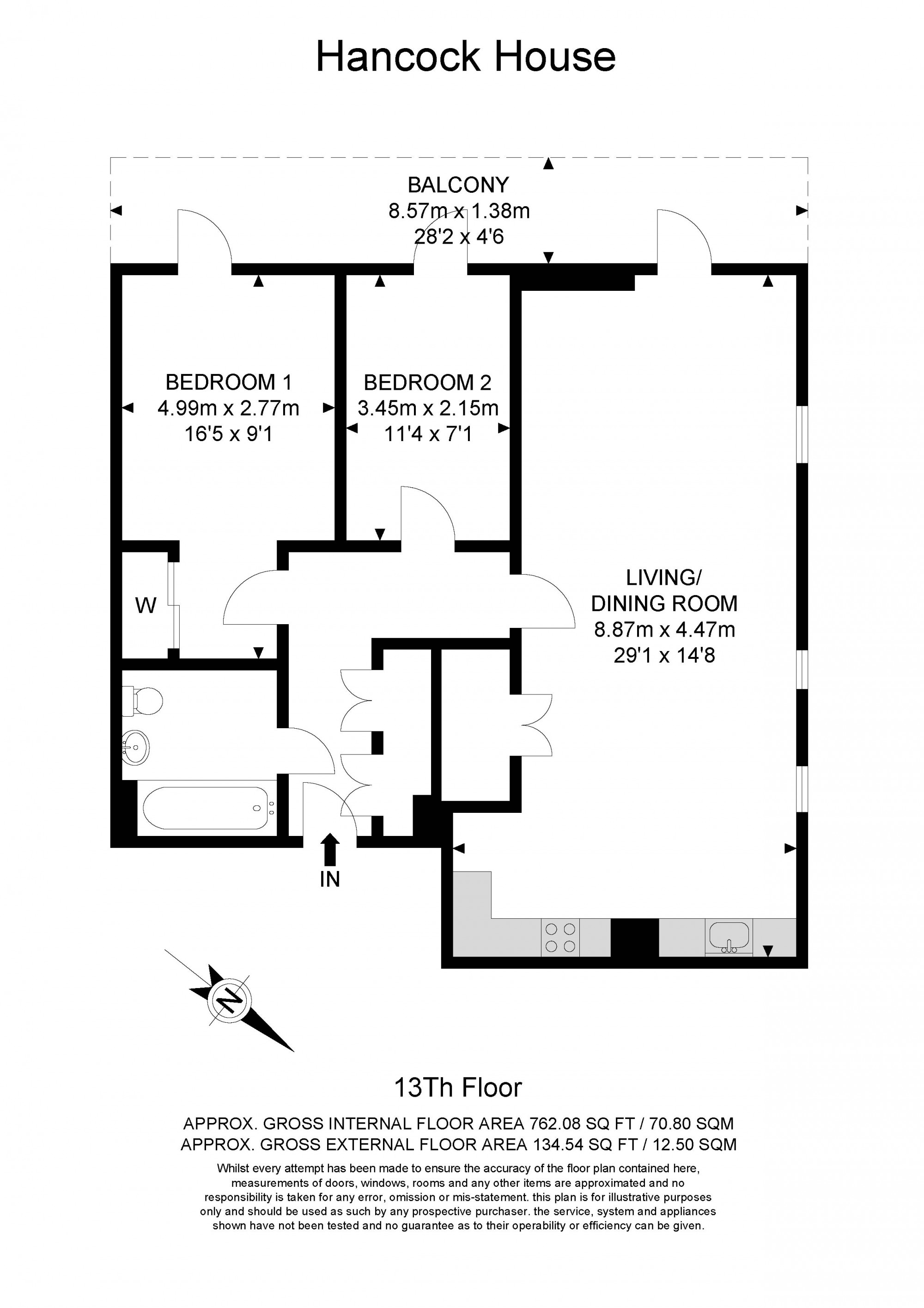 2 Bedrooms Flat for sale in Hancock House, London SE18