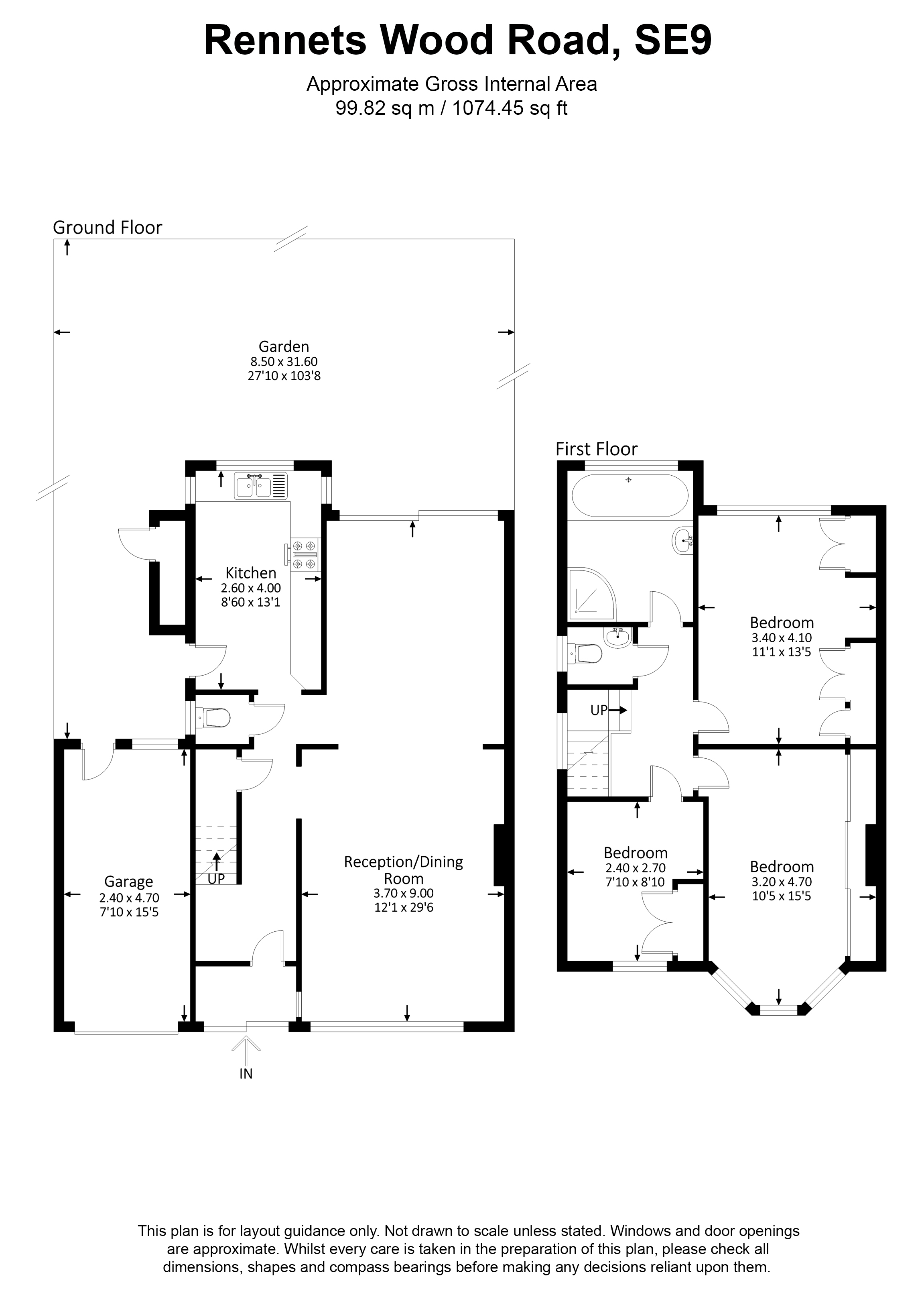 3 Bedrooms Semi-detached house for sale in Rennets Wood Road, London SE9