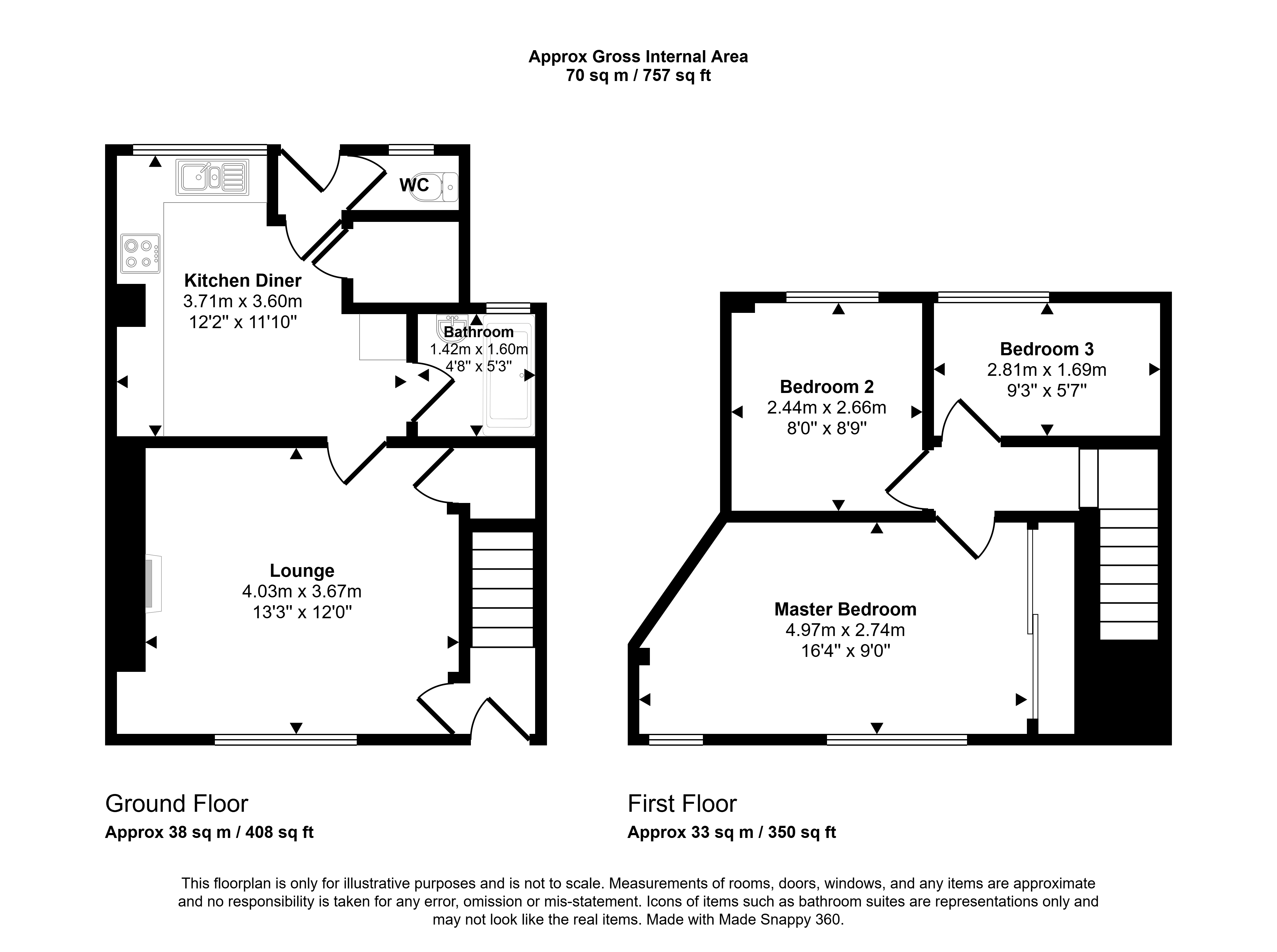 10, Shinwell Terrace, Durham floorplan