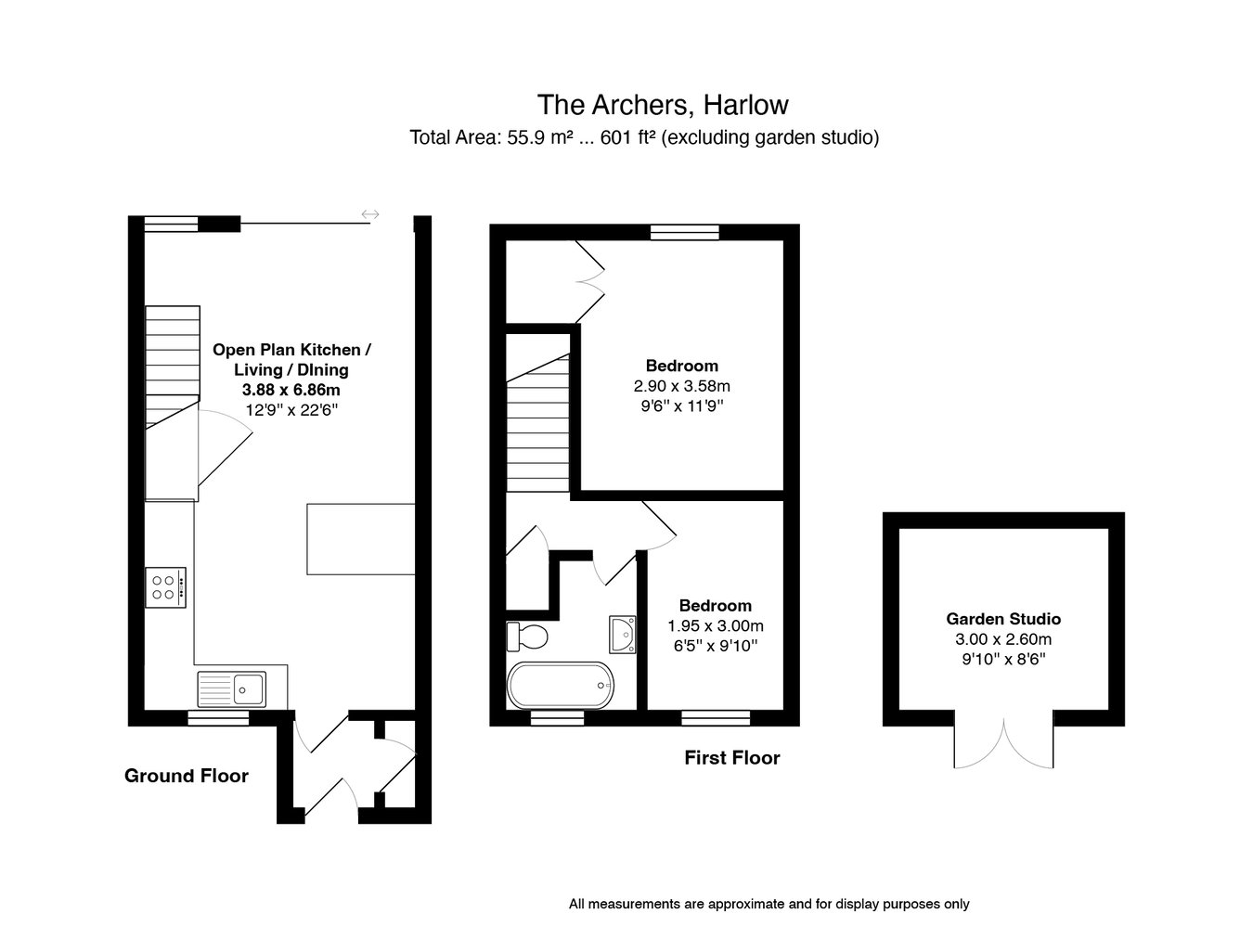 12, Archers, Harlow floorplan