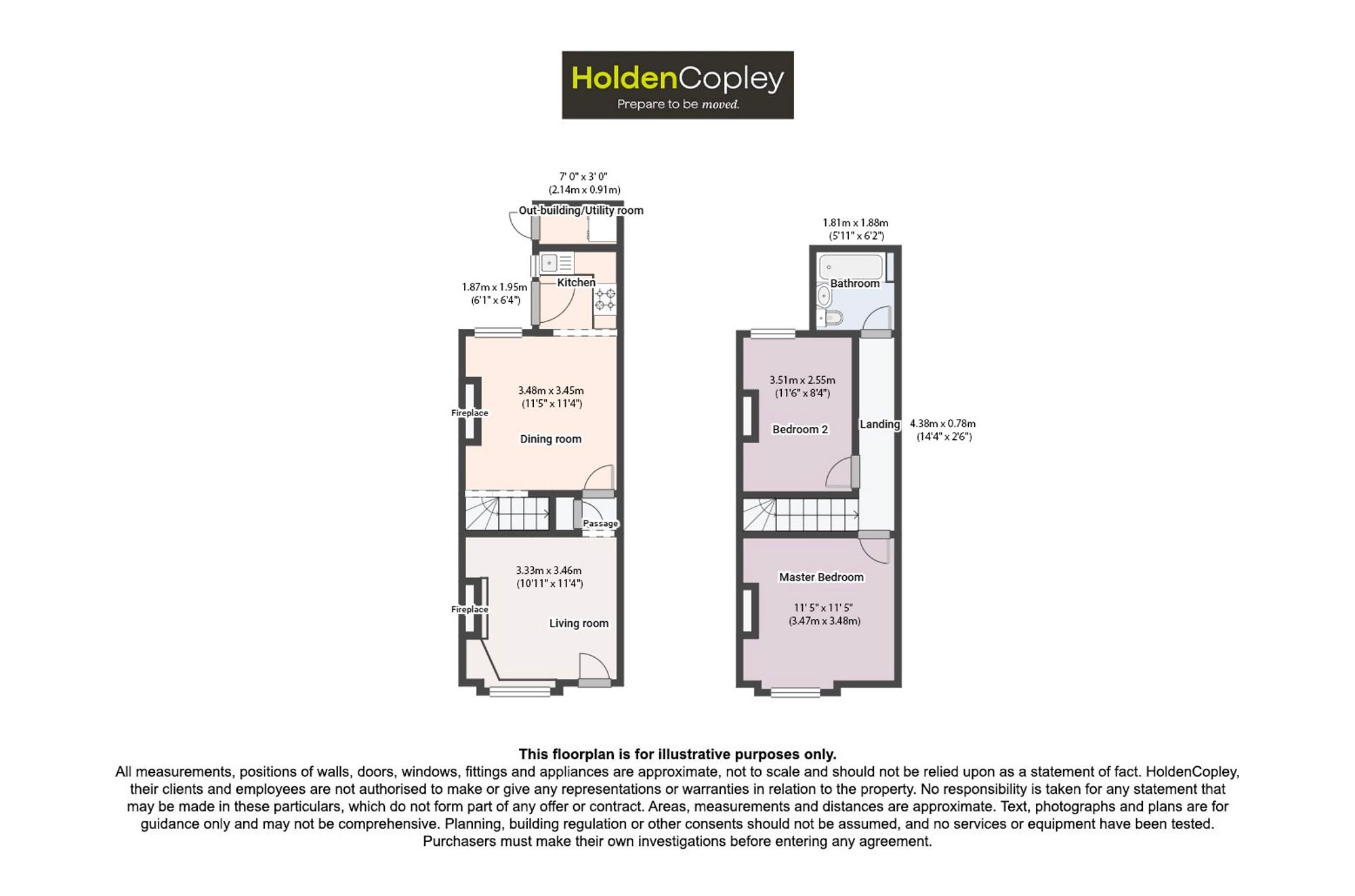 61 Melrose Street, Nottingham floorplan