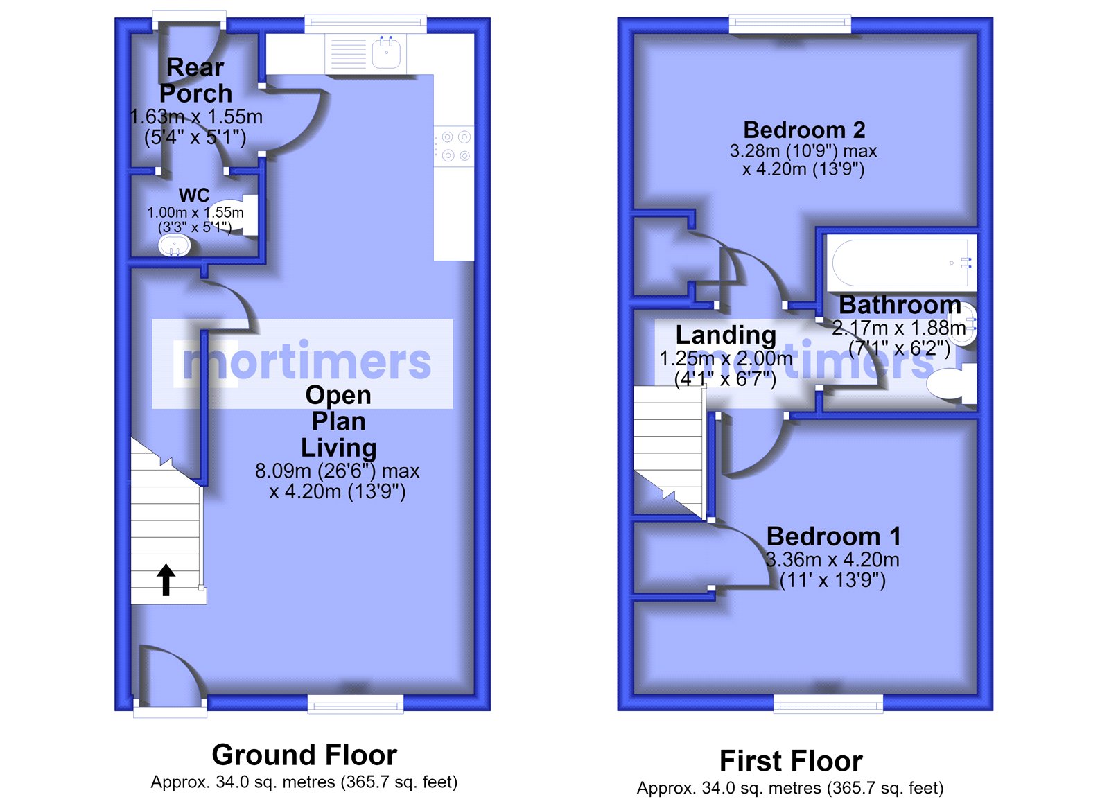 67, Hawthorn Road, Clitheroe floorplan