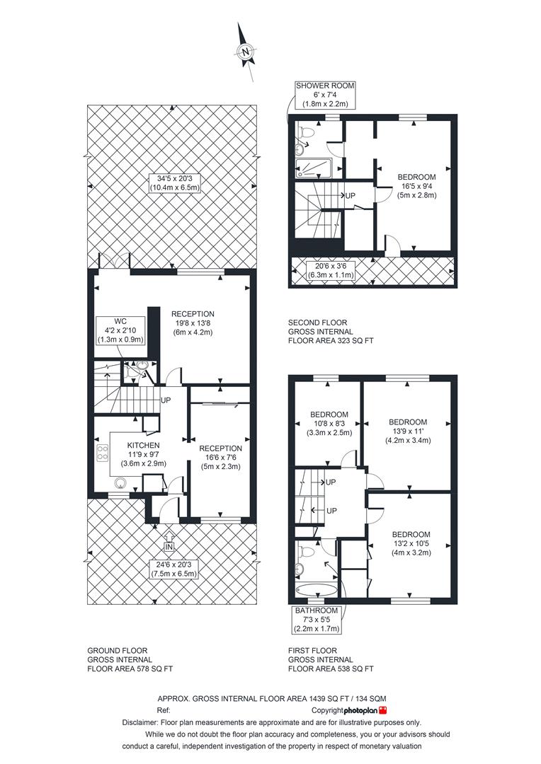 4 Bedrooms Terraced house for sale in Glebe Close, Bexhill-On-Sea TN39