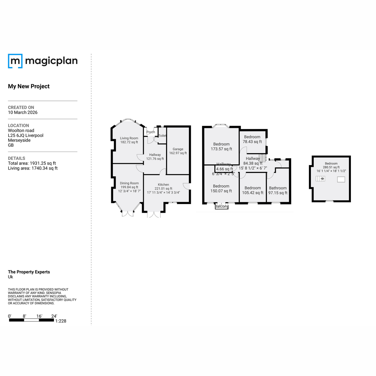 449, Woolton Road, Liverpool floorplan
