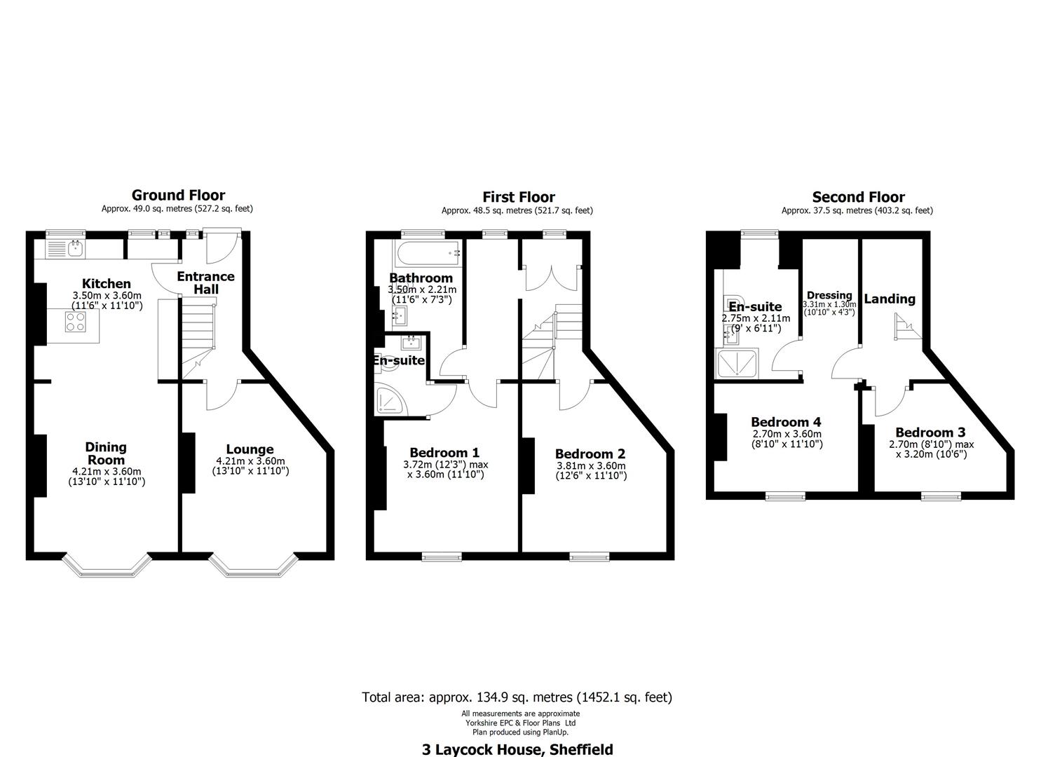 3 Laycock House, Cross Burgess Street, Sheffield floorplan