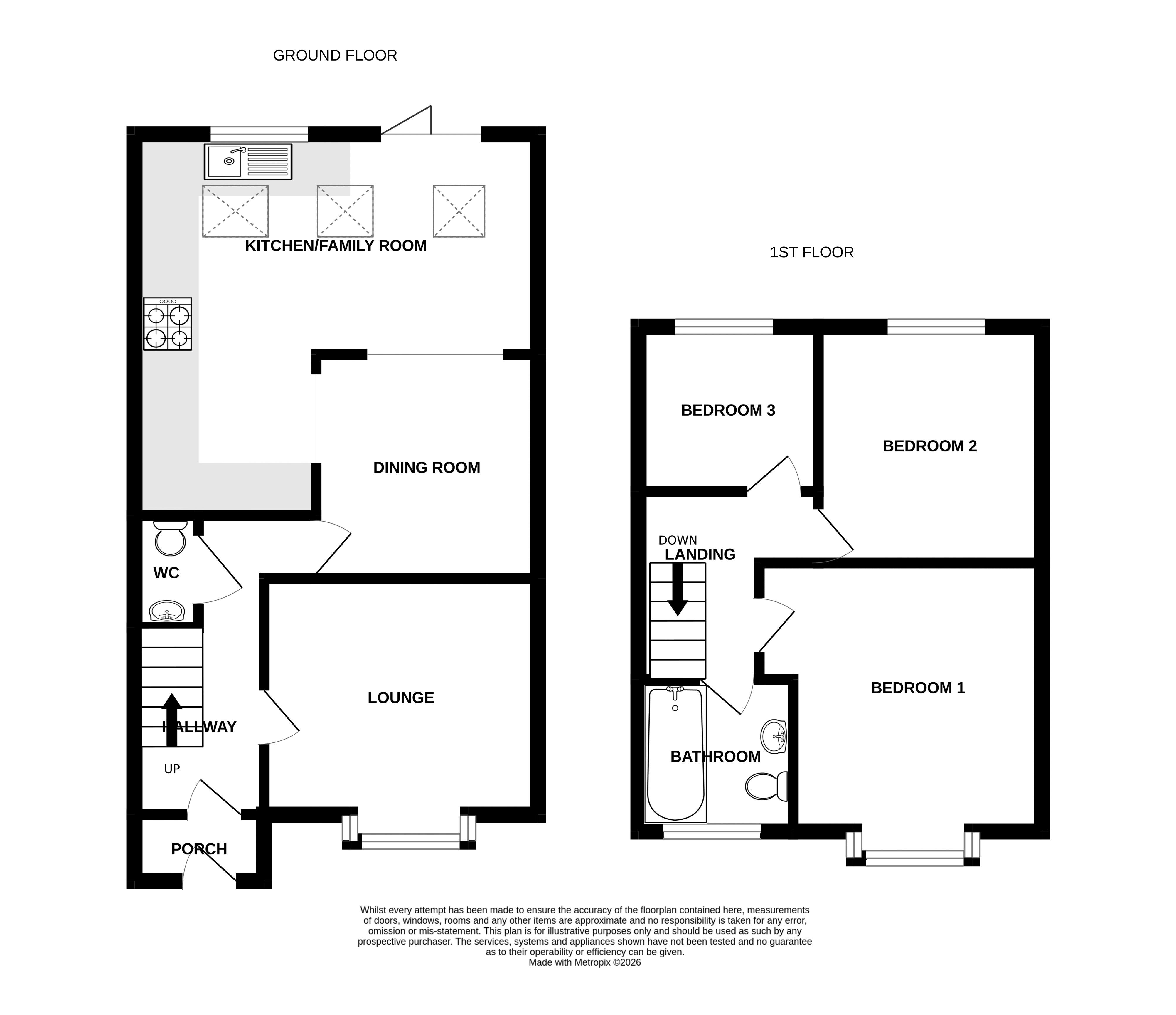 3, Hillside Avenue, Widley floorplan