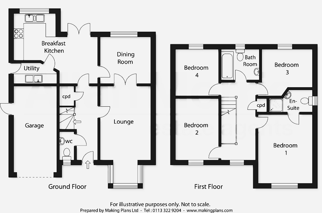 Leapgate Avenue, Stourport on Severn floorplan