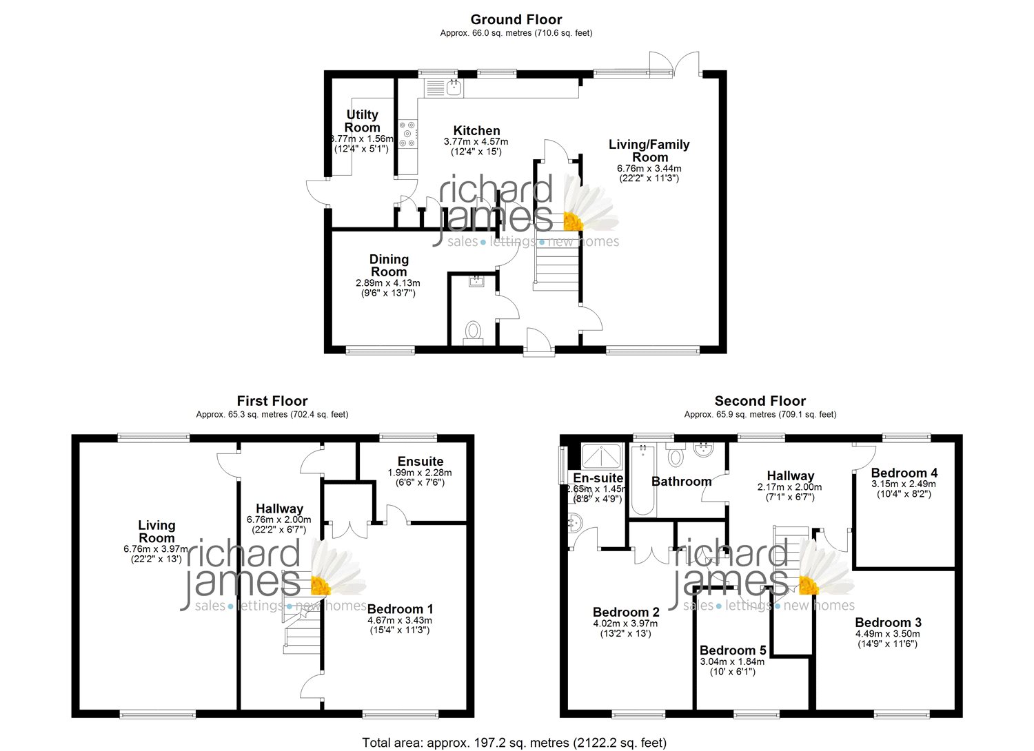 5 Bedrooms Detached house for sale in Dyson Road, Redhouse, Wiltshire SN25