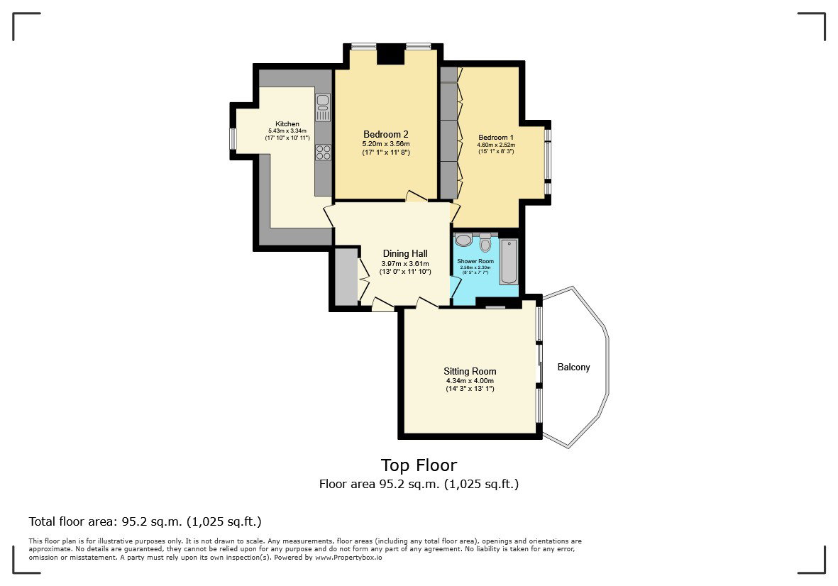 Claverton Lodge,Flat 8, Bathwick Hill, Bath floorplan