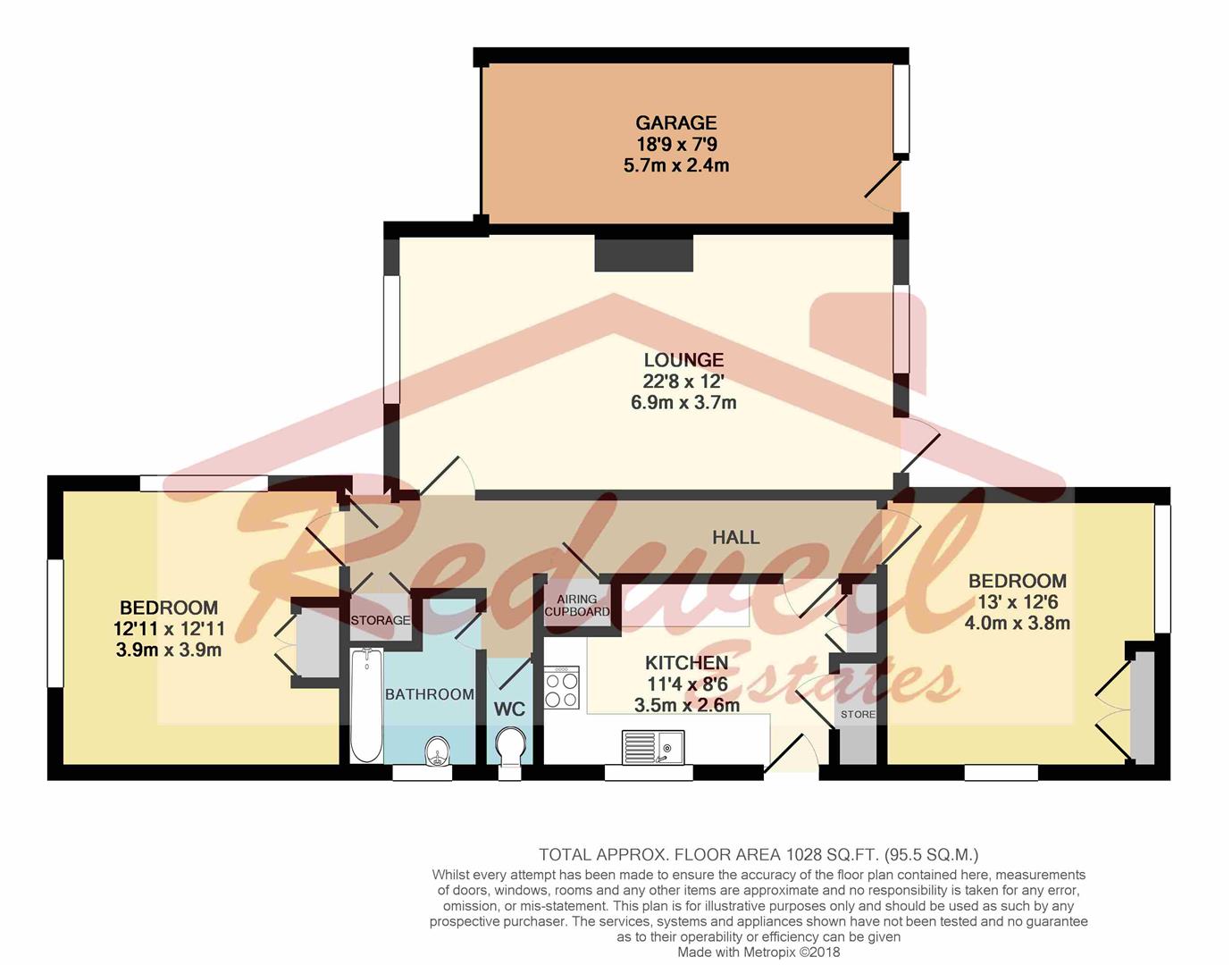 2 Bedrooms Detached bungalow to rent in Broad View, Bexhill-On-Sea TN39