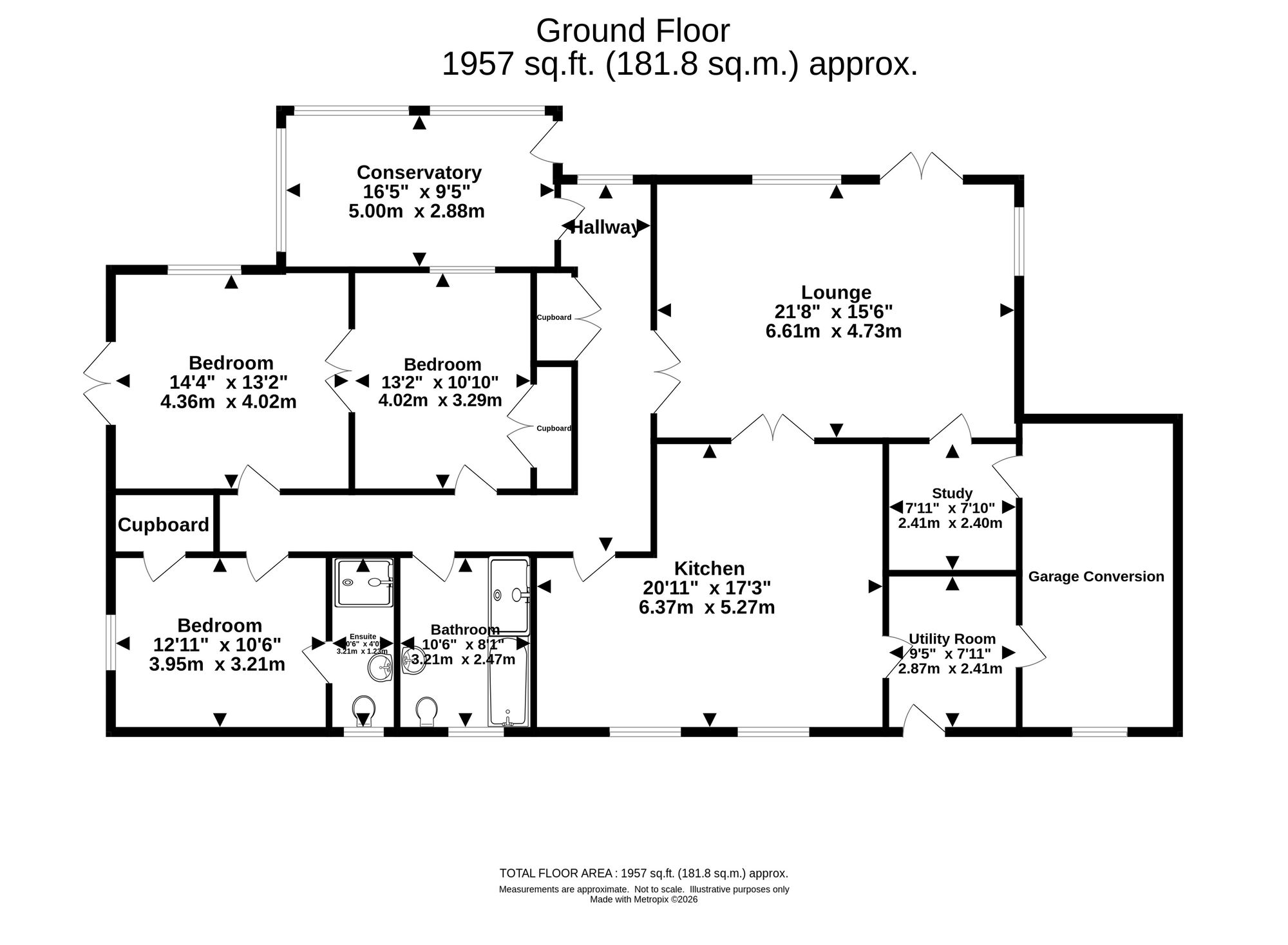 Griffin Lodge, Newton Stewart floorplan