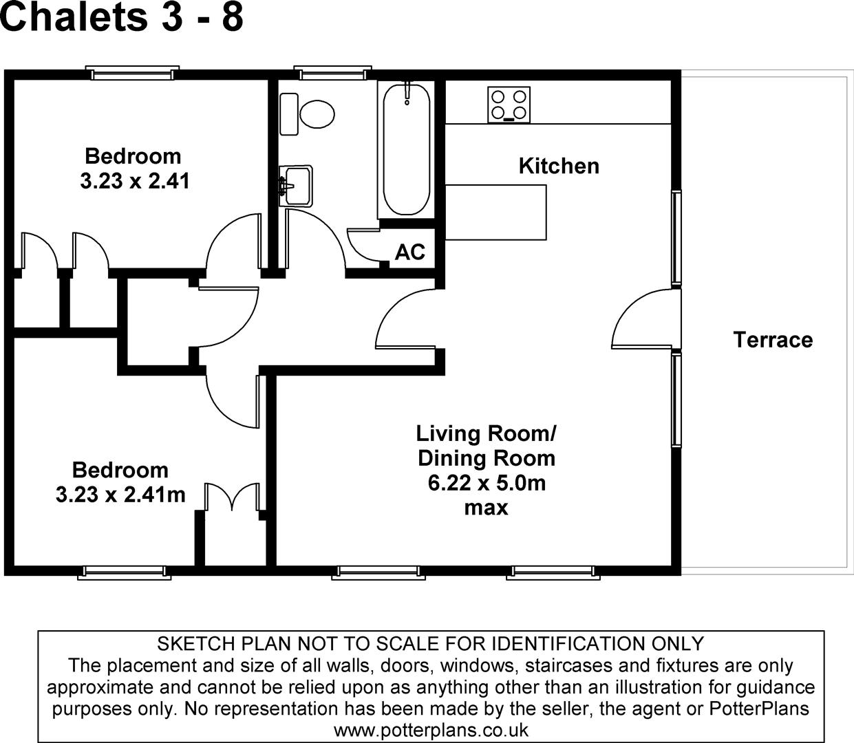 2 Bedrooms Bungalow for sale in Lodge 5, Lochside Lodges, Lochearnhead FK19