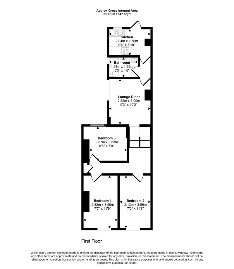 59(A), Tynemouth Road, Seven Sisters floorplan