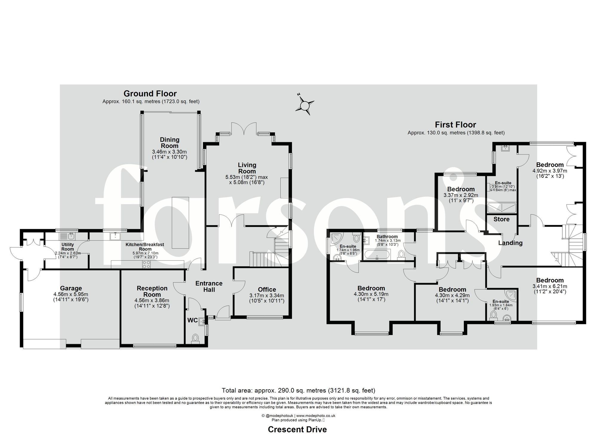 2a Crescent Drive, Brentwood floorplan