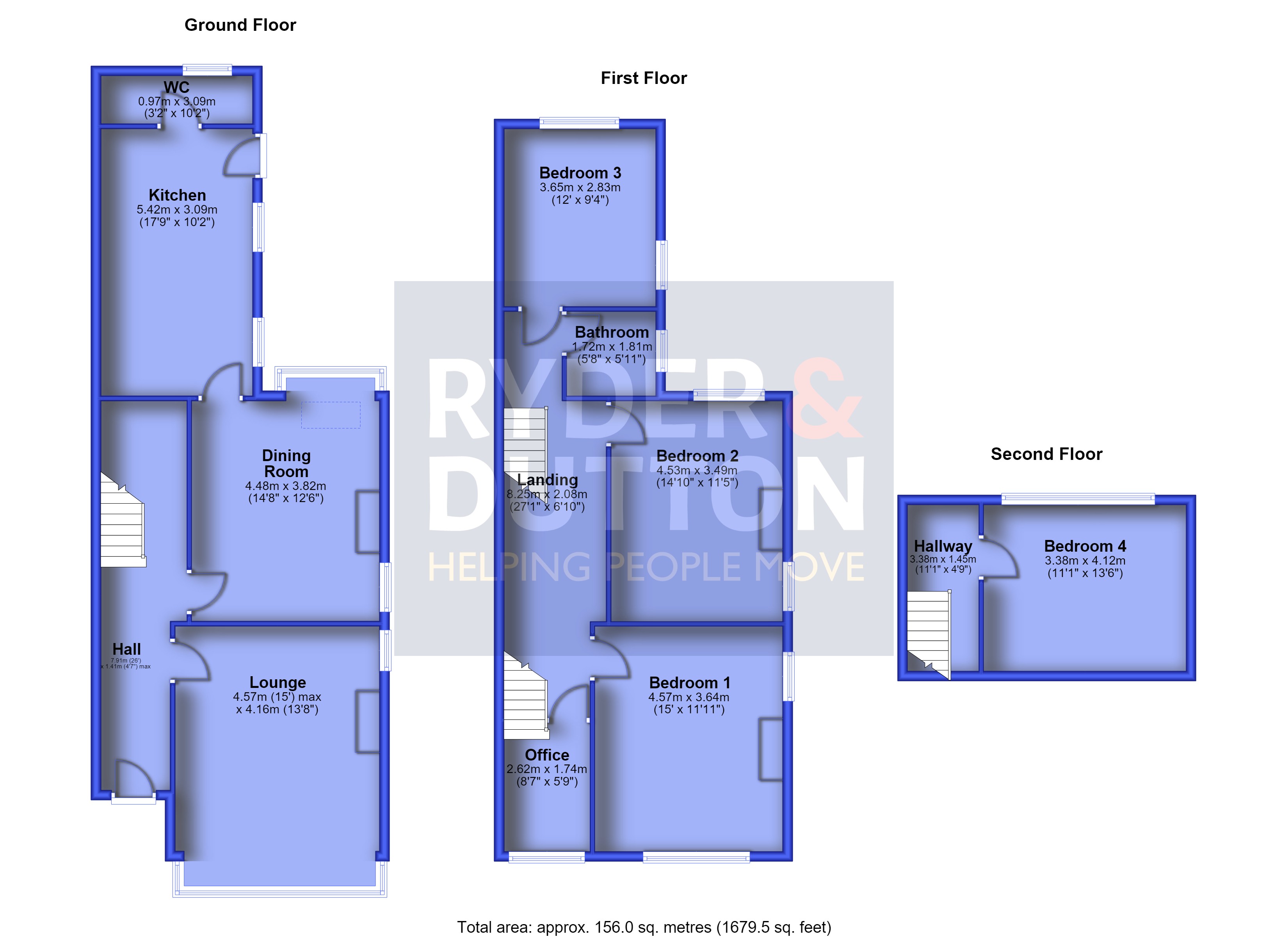 157, Charlestown Road, Manchester floorplan