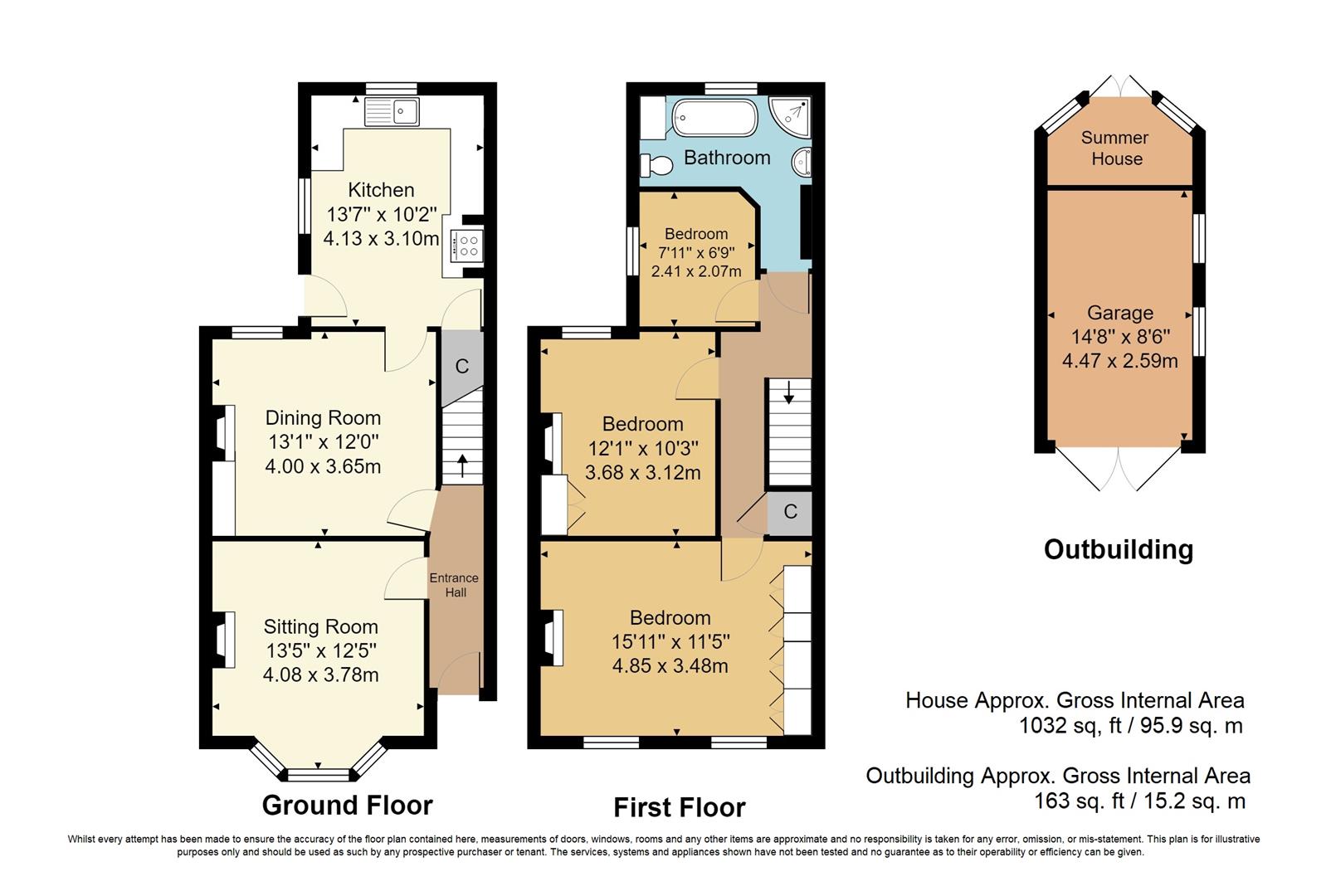 3 Bedrooms Semi-detached house for sale in Lansdowne Road, Tonbridge TN9