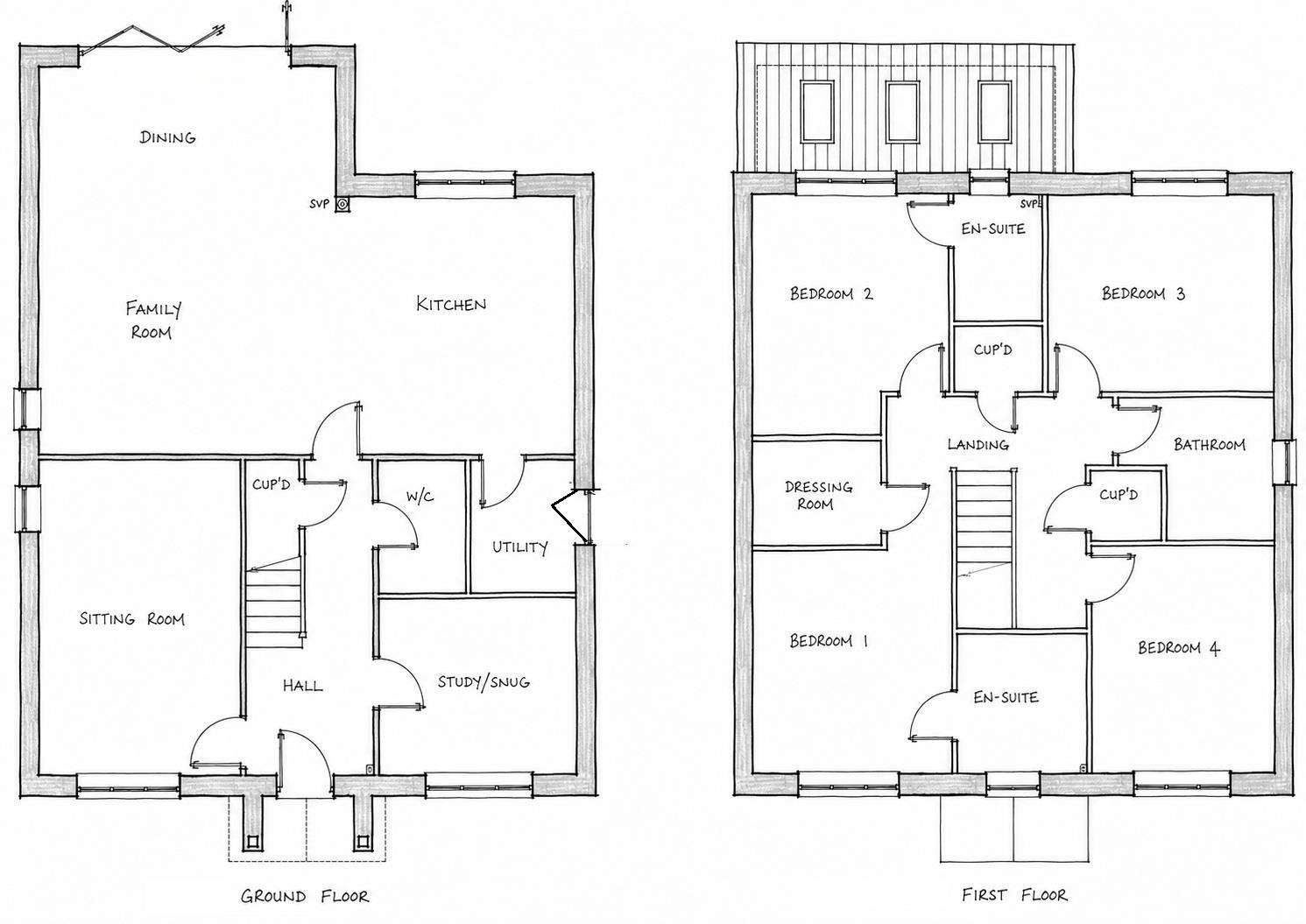 Plot 3, Pigeon Road, Besthorpe floorplan
