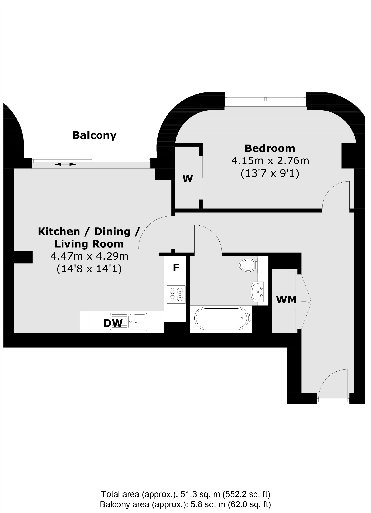 Union Way, London floorplan