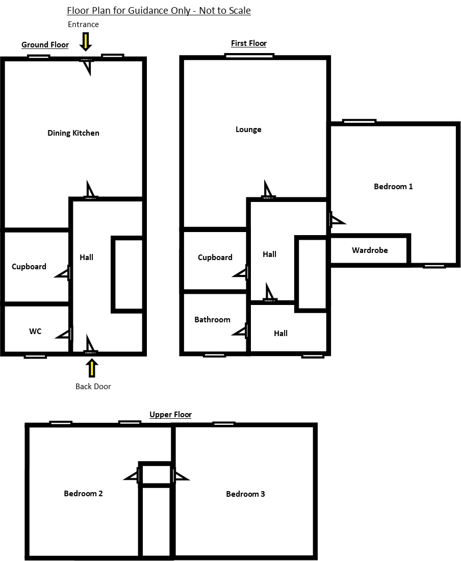 2, Ladeside Place, Rothesay, Isle of Bute floorplan