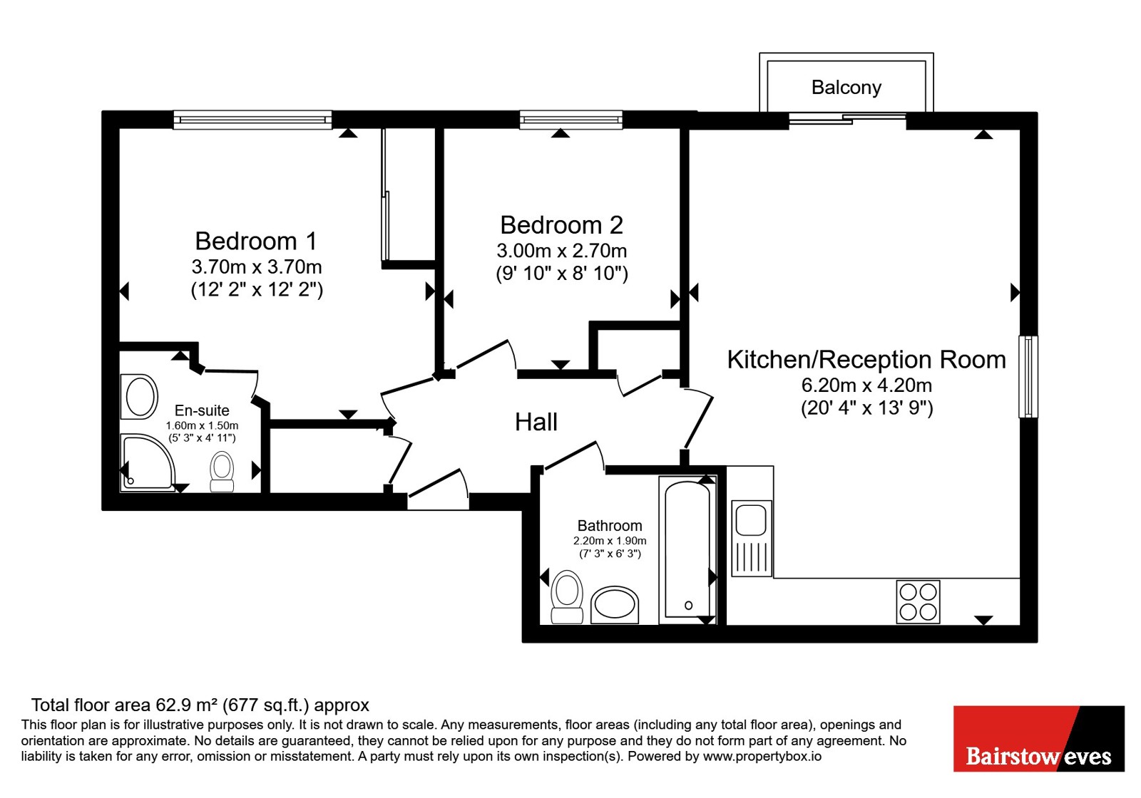 Flat 15 Hewetts Quay 26-32,, Abbey Road, Essex floorplan