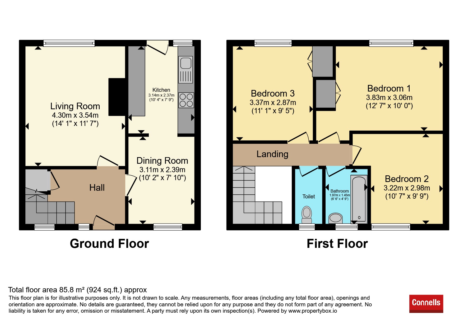 50, Regis Crescent, Sittingbourne floorplan