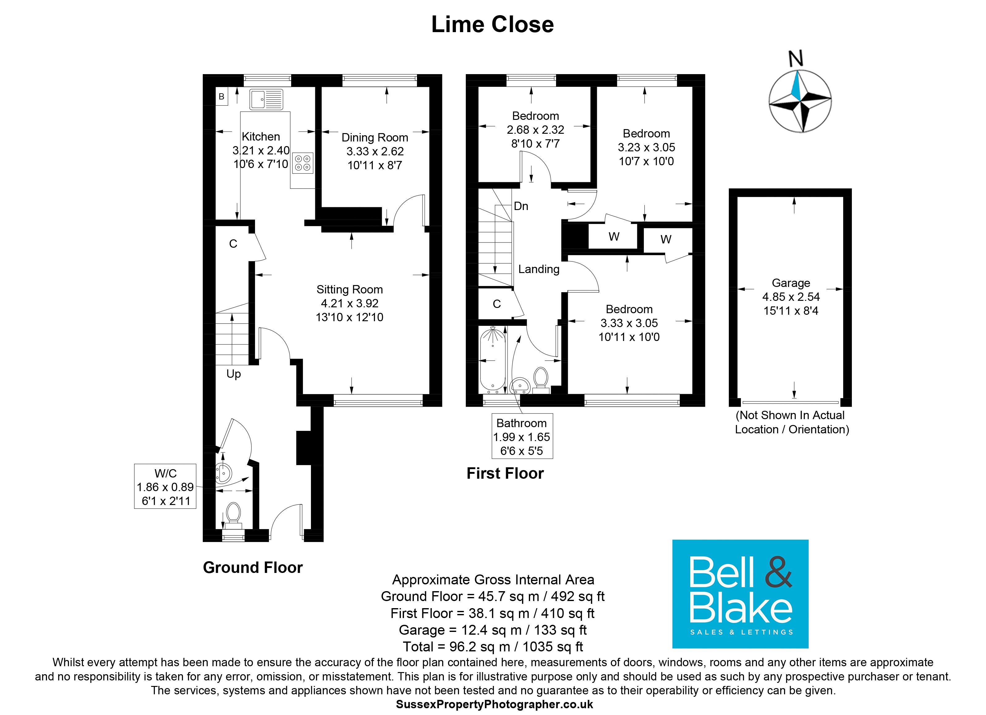 Lime Close, Chichester floorplan