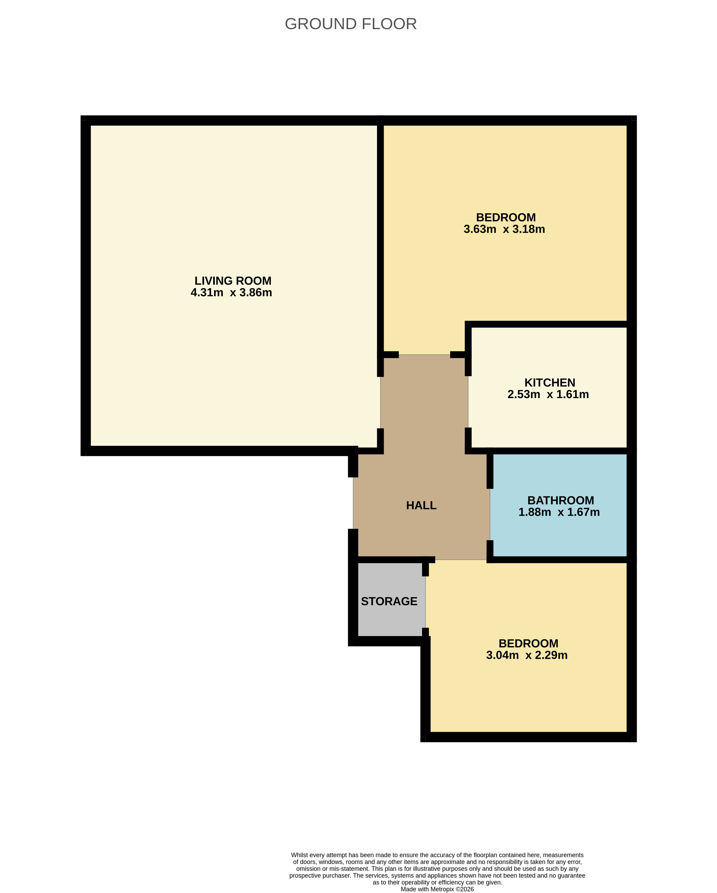 1/r, 96, Dens Road, Dundee floorplan
