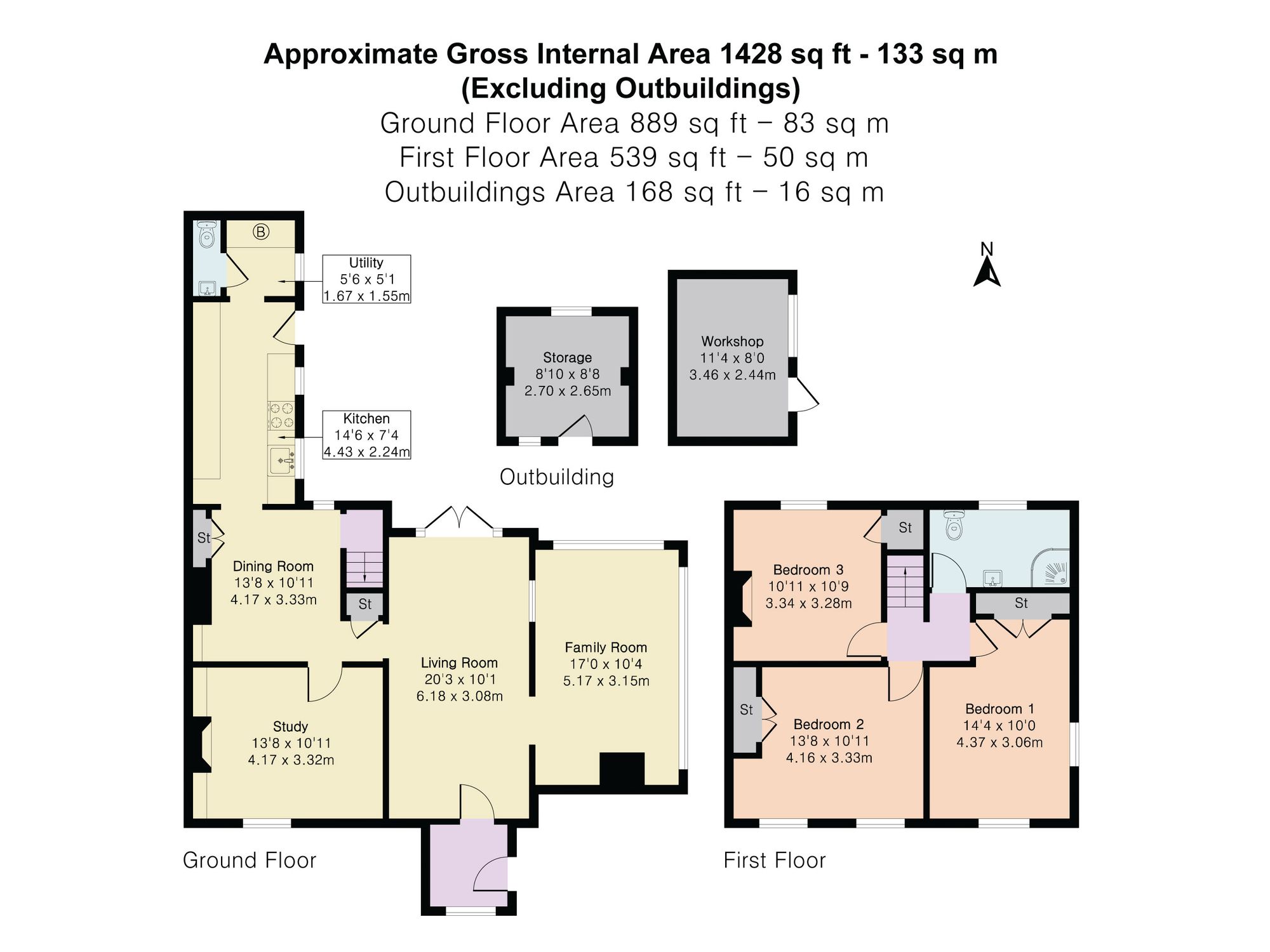 2 Park Farm Cottages Back Road, Ipswich floorplan
