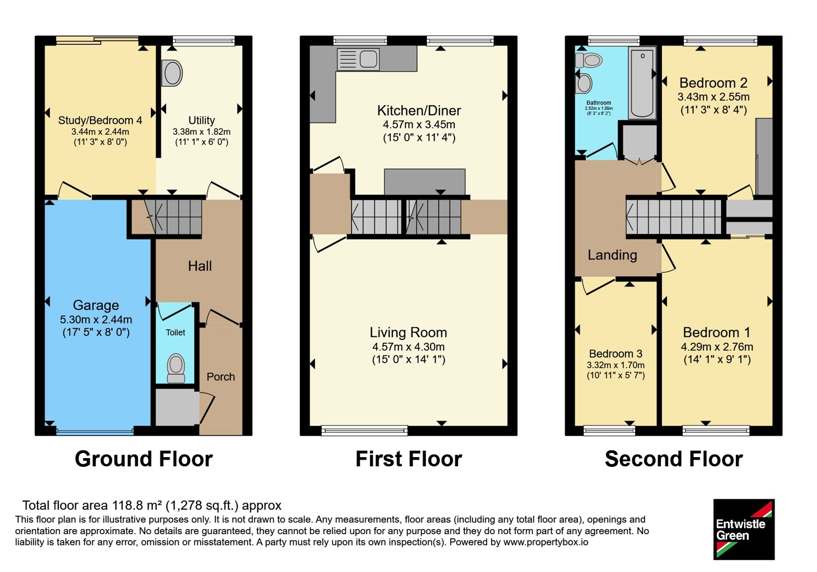 10, Handley Court, Merseyside floorplan
