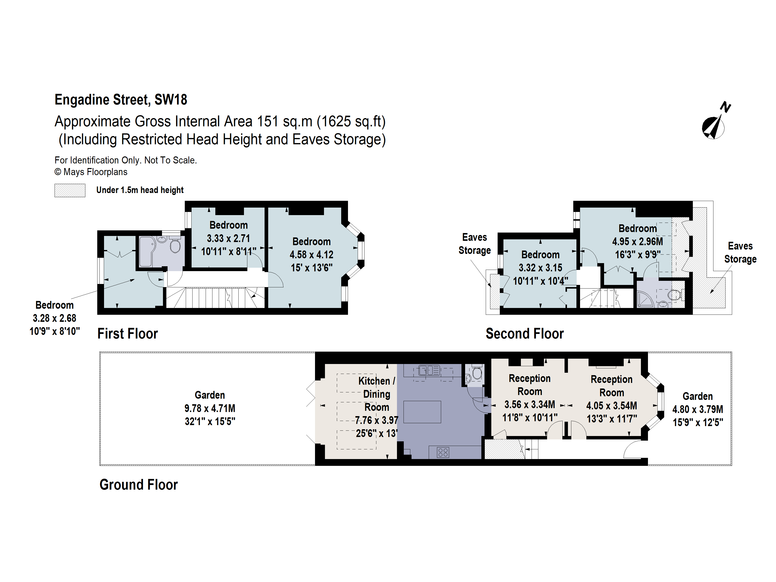 Engadine Street, London floorplan