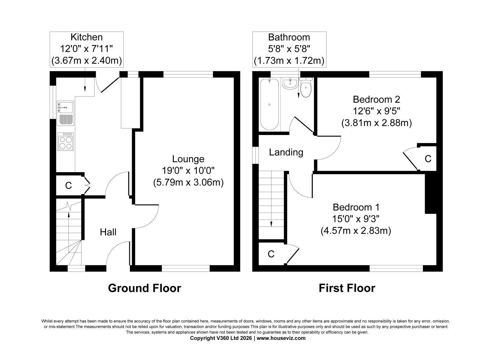 2 Beauly Crescent, Kilmarnock floorplan