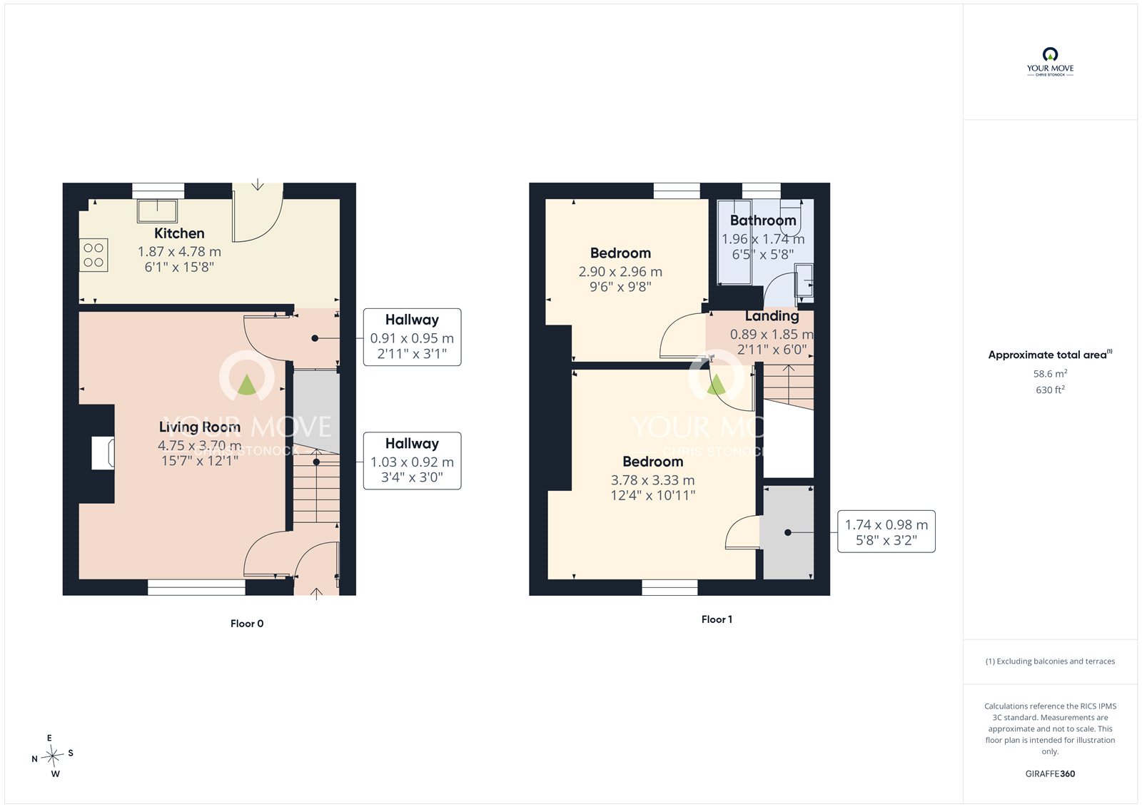 28, Rokeby Street, Tyne and Wear floorplan
