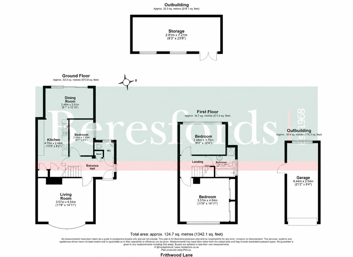 70, Frithwood Lane, Essex floorplan