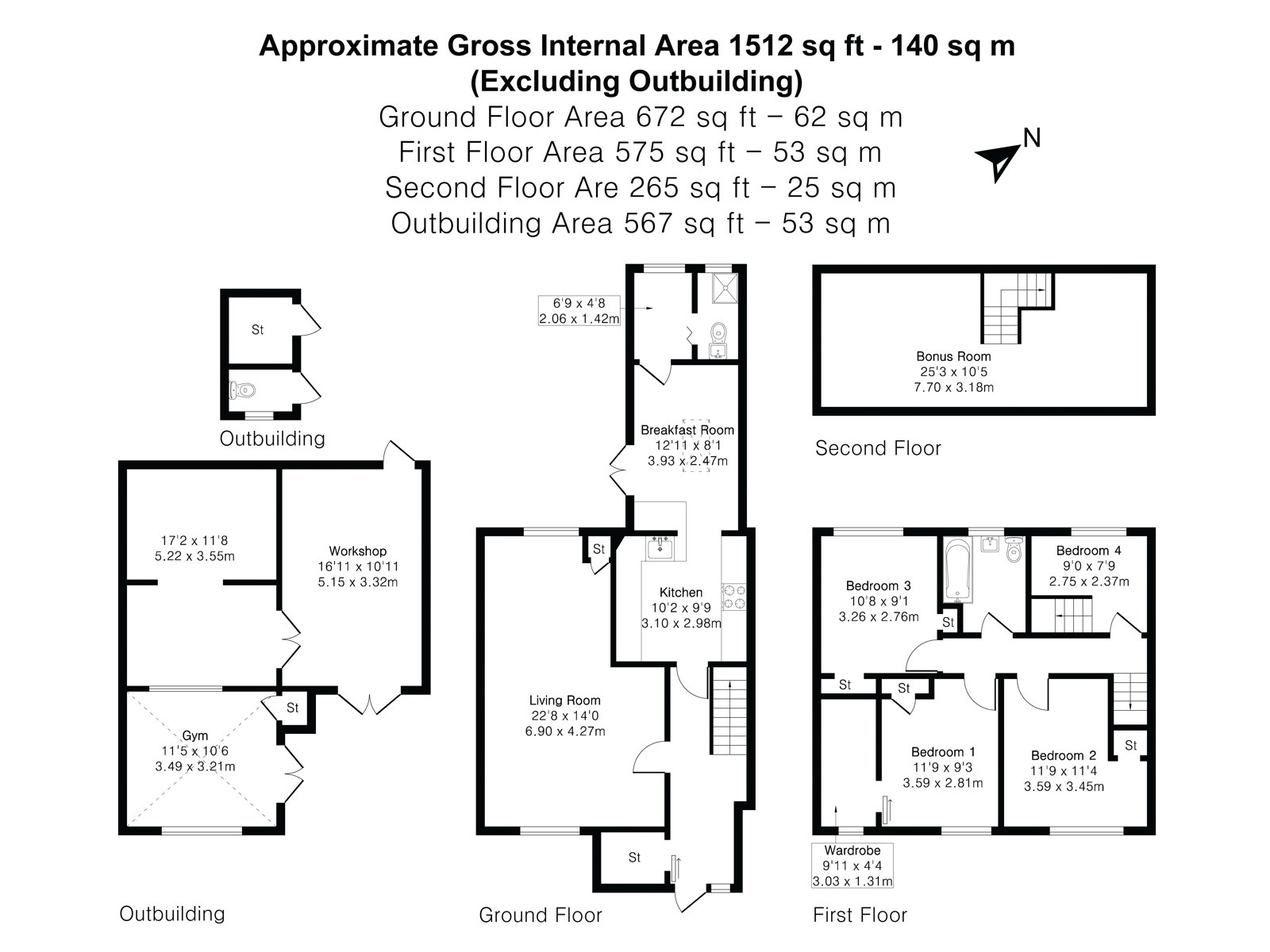 17, Branson Road, Hampshire floorplan