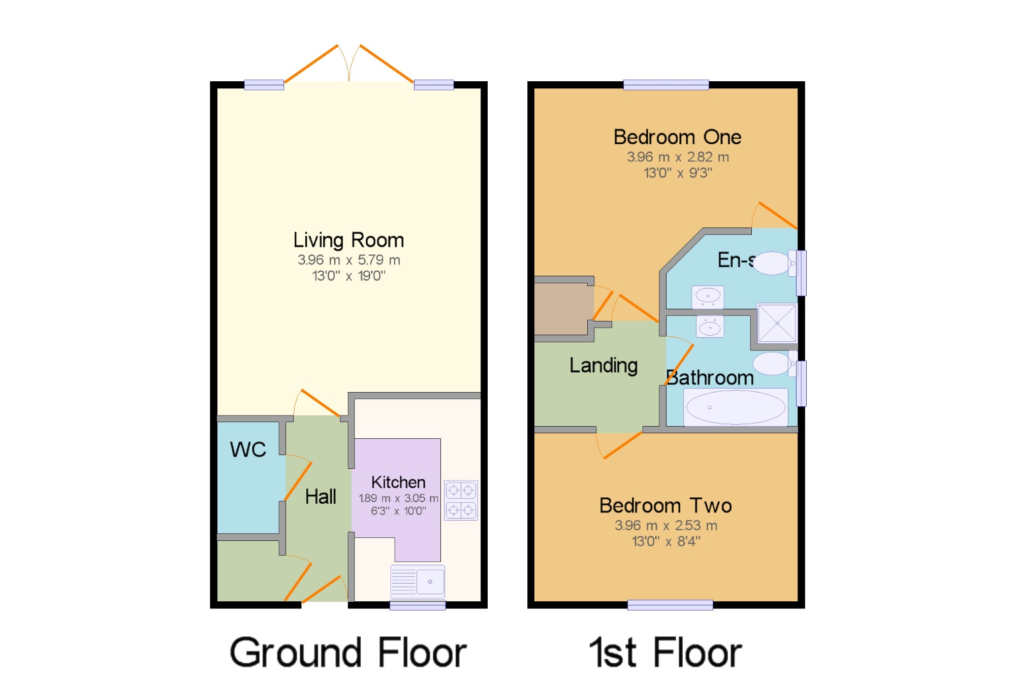 2 Bedrooms Terraced house for sale in Thompson Drive, Storrington, Pulborough, West Sussex RH20