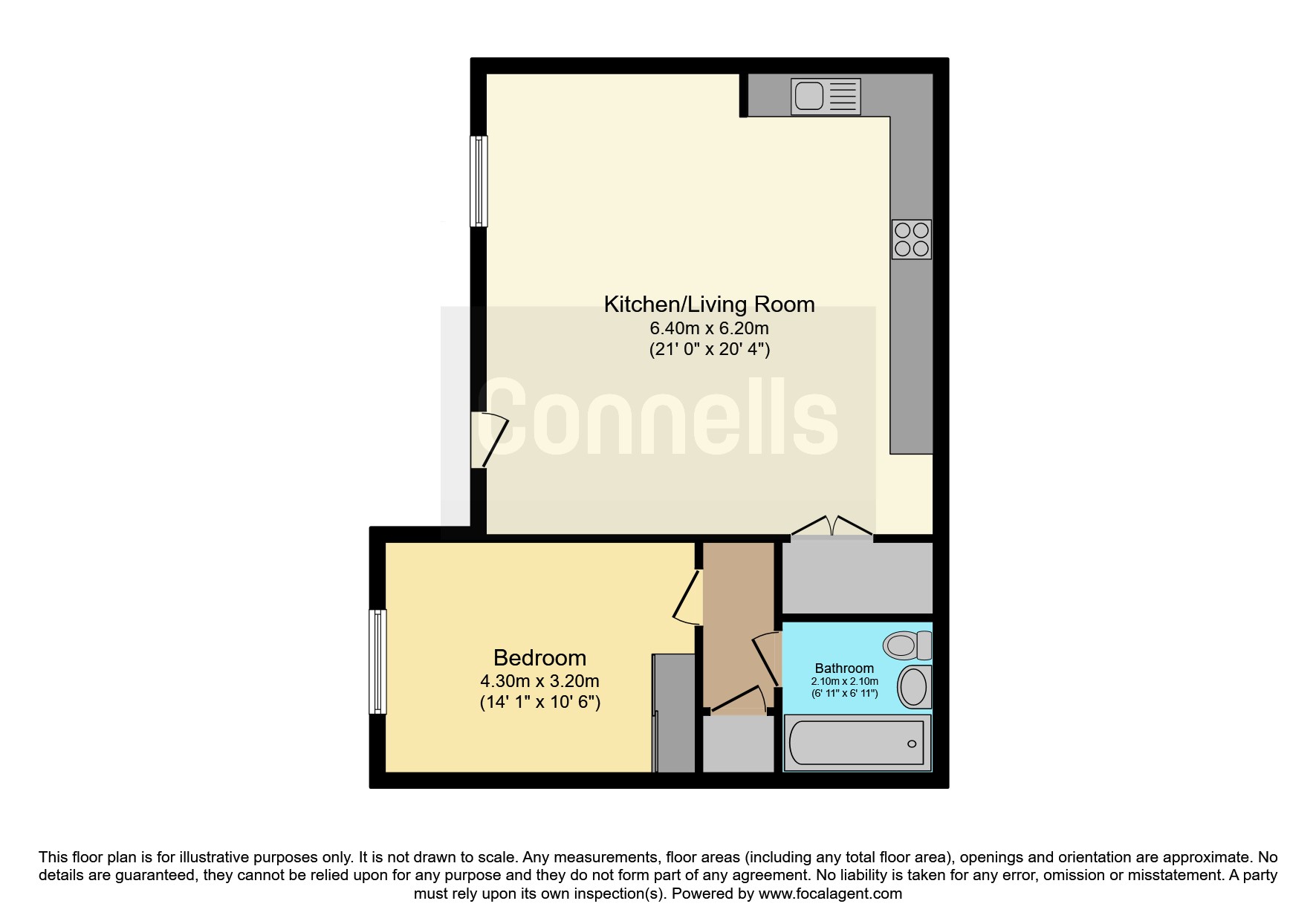 Flat 2, Signia Court, Wembley Hill Road, Wembley floorplan