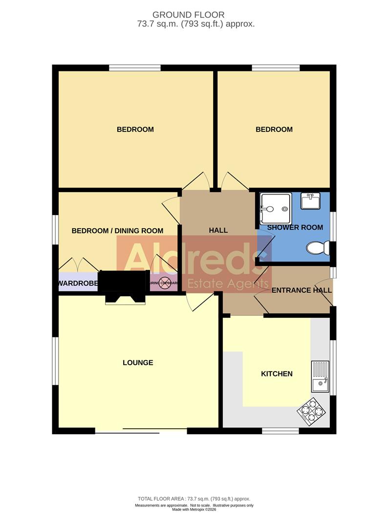 23, Thorn Road, Great Yarmouth floorplan