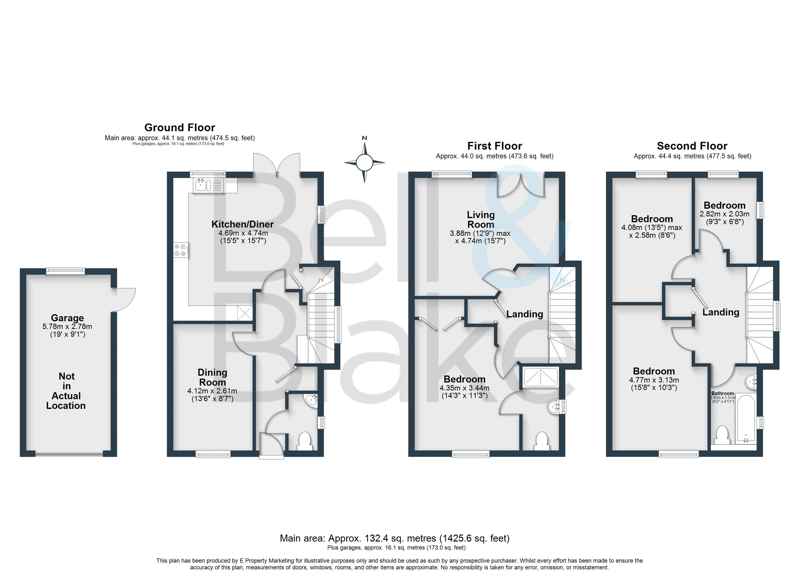 Elbridge Avenue, North Bersted floorplan