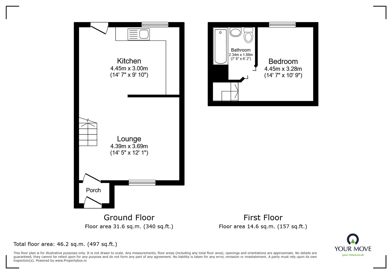 19, Pyeharps Road, Hinckley floorplan