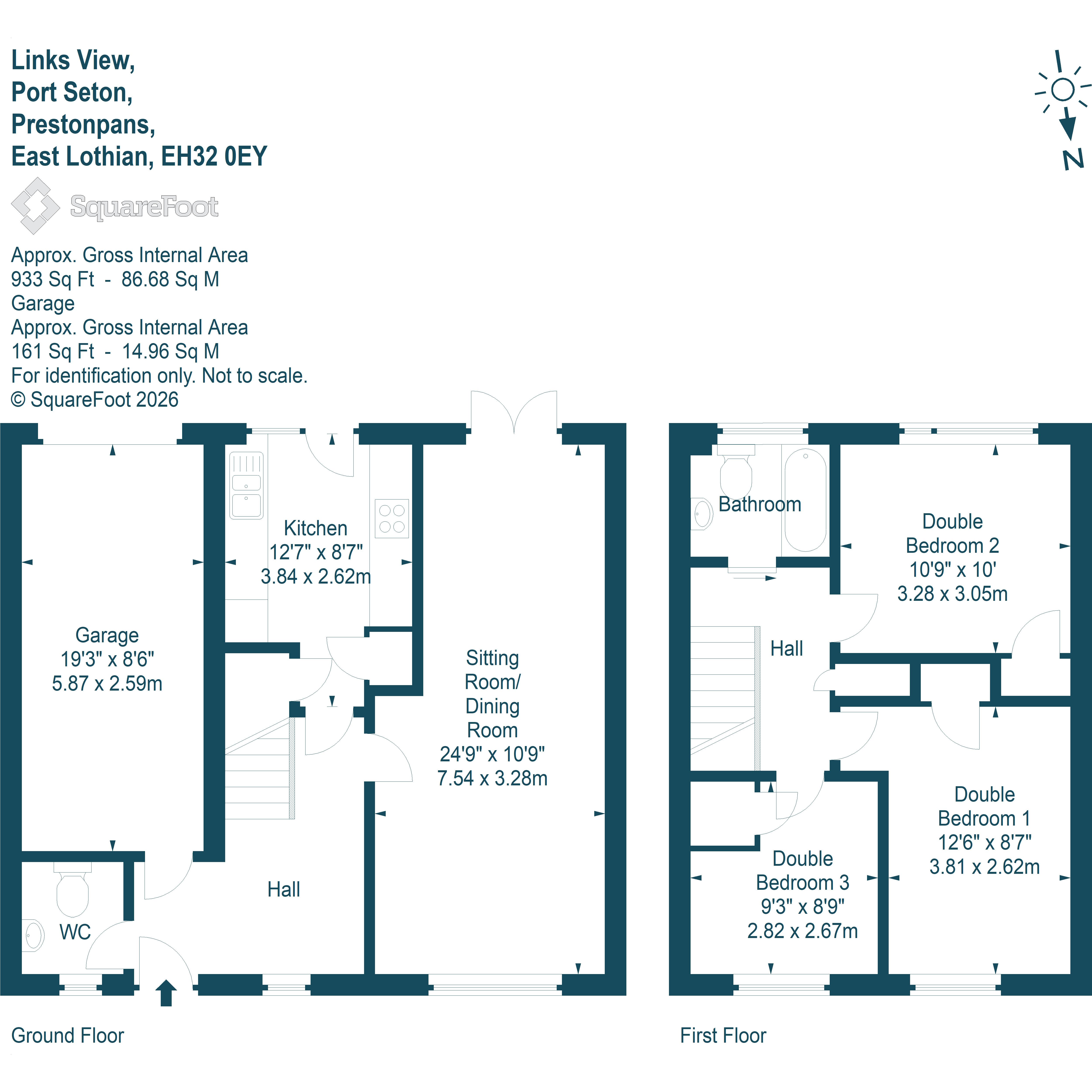10, Links View, Port Seton floorplan