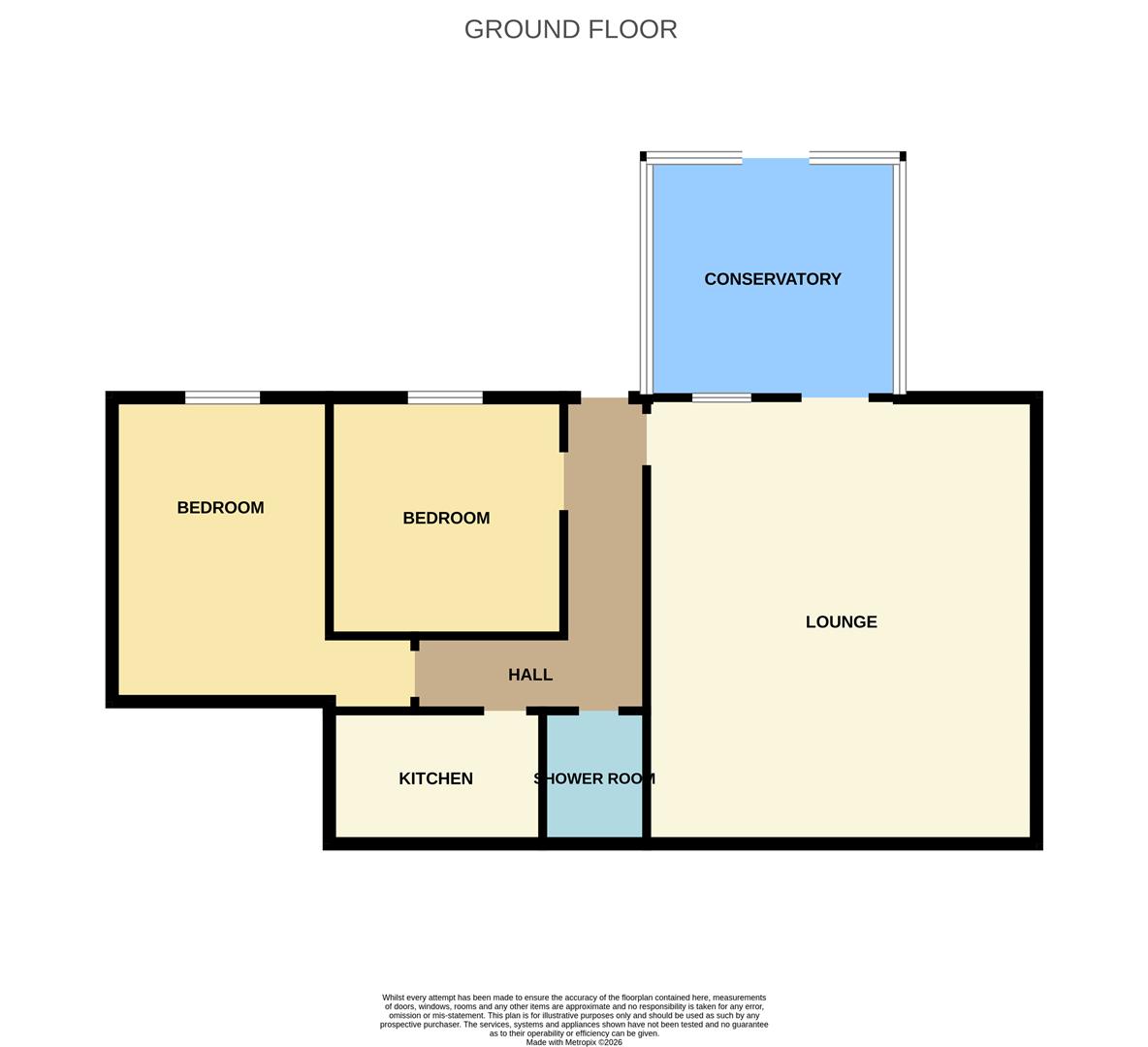1 Brewsterwells Farm Cottages, Brewsterwells, St. Andrews floorplan