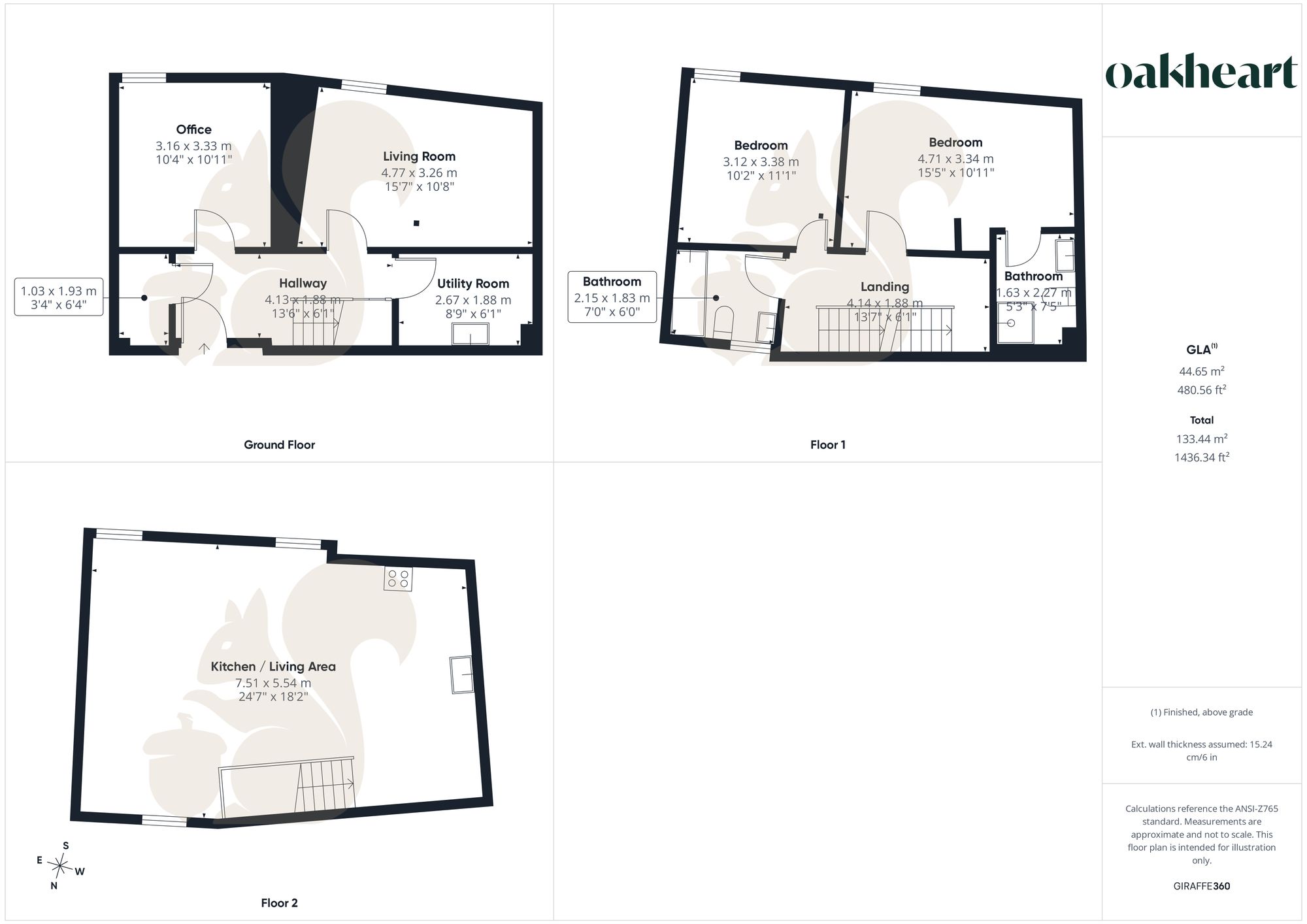 5 The Granary High Street, Bures floorplan