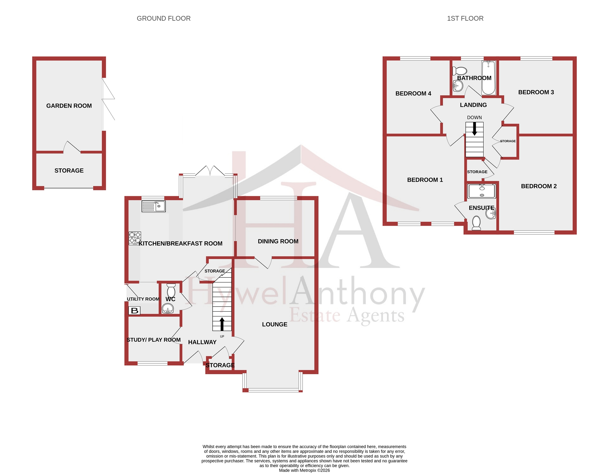 Ffordd  Hann, Pontyclun floorplan