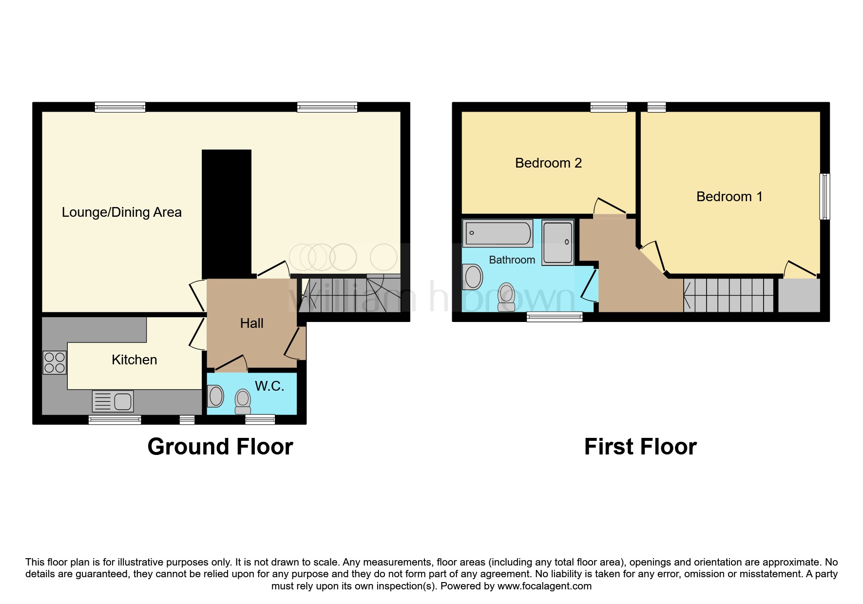 Craggs Cottage, 14, Hough Road, Grantham floorplan