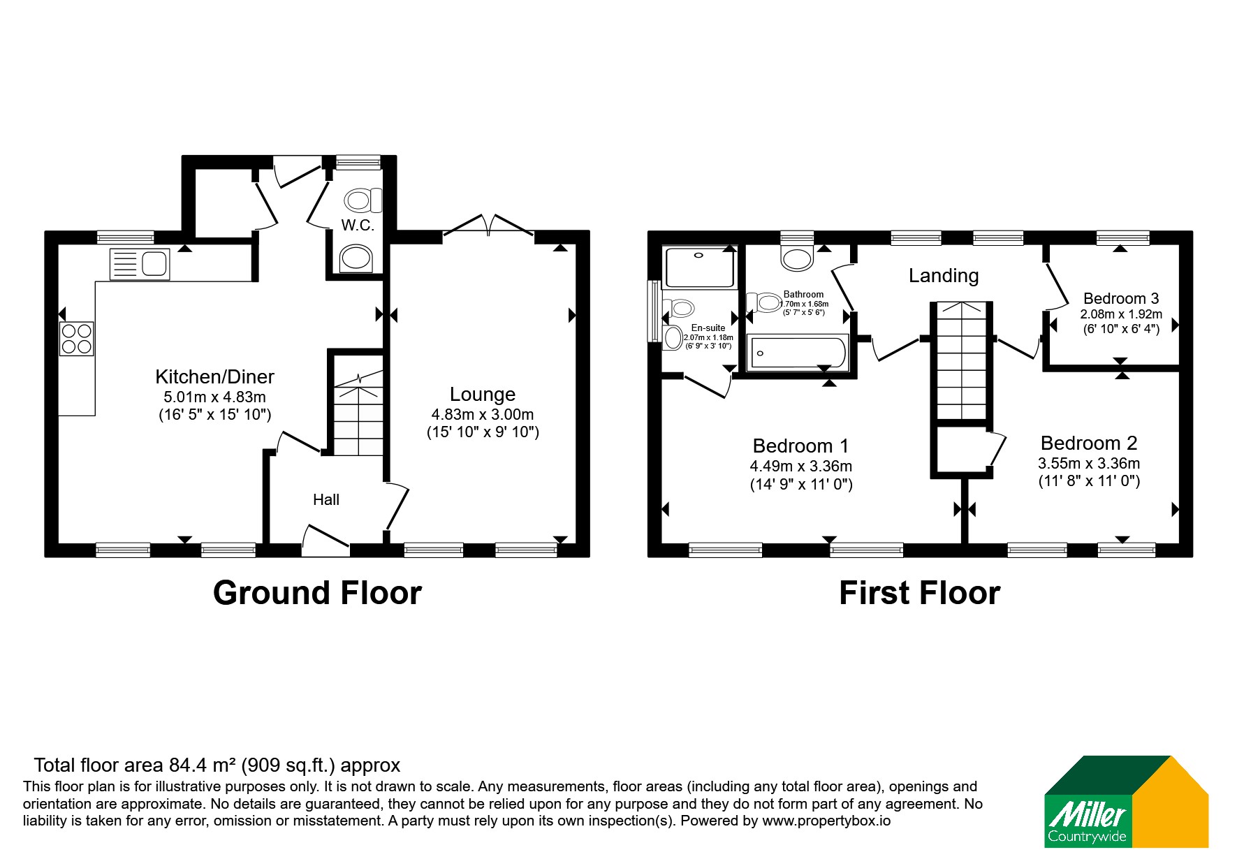 2, Mudge Walk, Cornwall floorplan