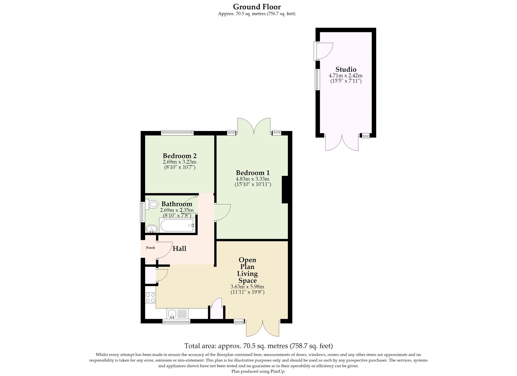 10 Cunningham Way, Lowestoft floorplan