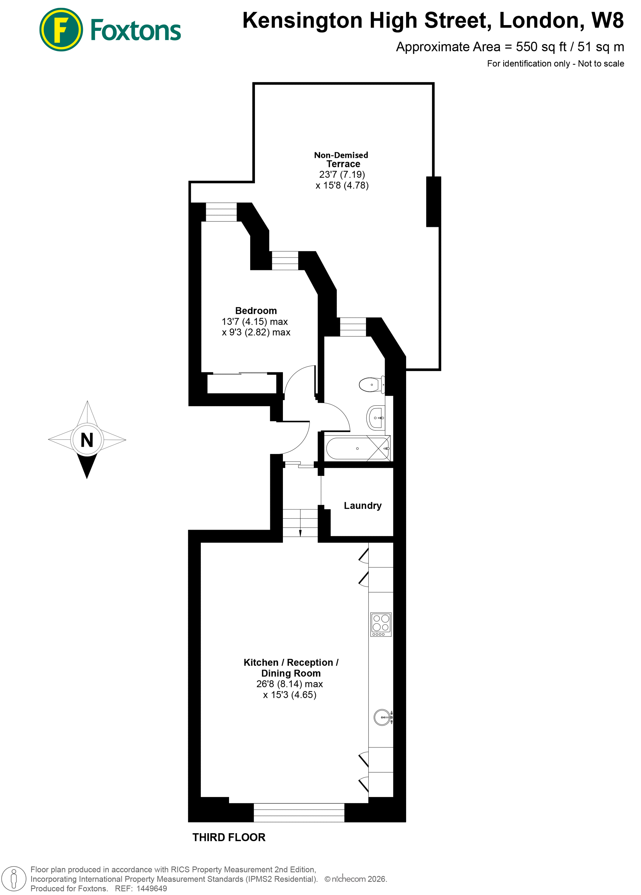 Kensington High Street, High Street Kensington floorplan