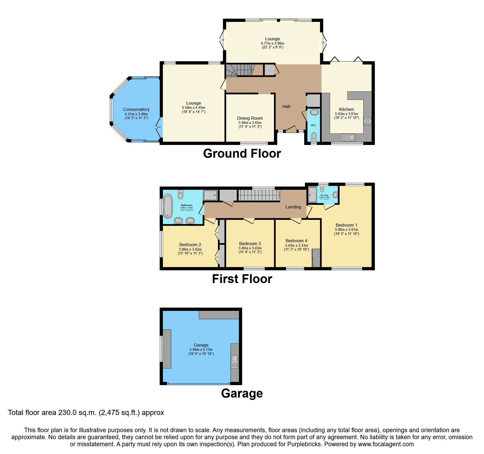 Amberley, Crinnis Close, St. Austell floorplan